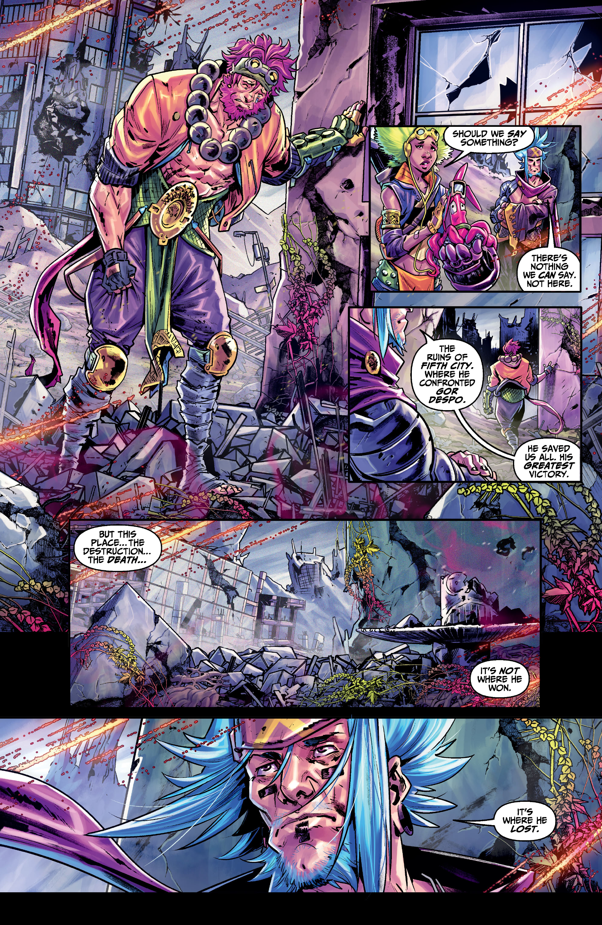 Read online No One Left To Fight II comic -  Issue #4 - 4