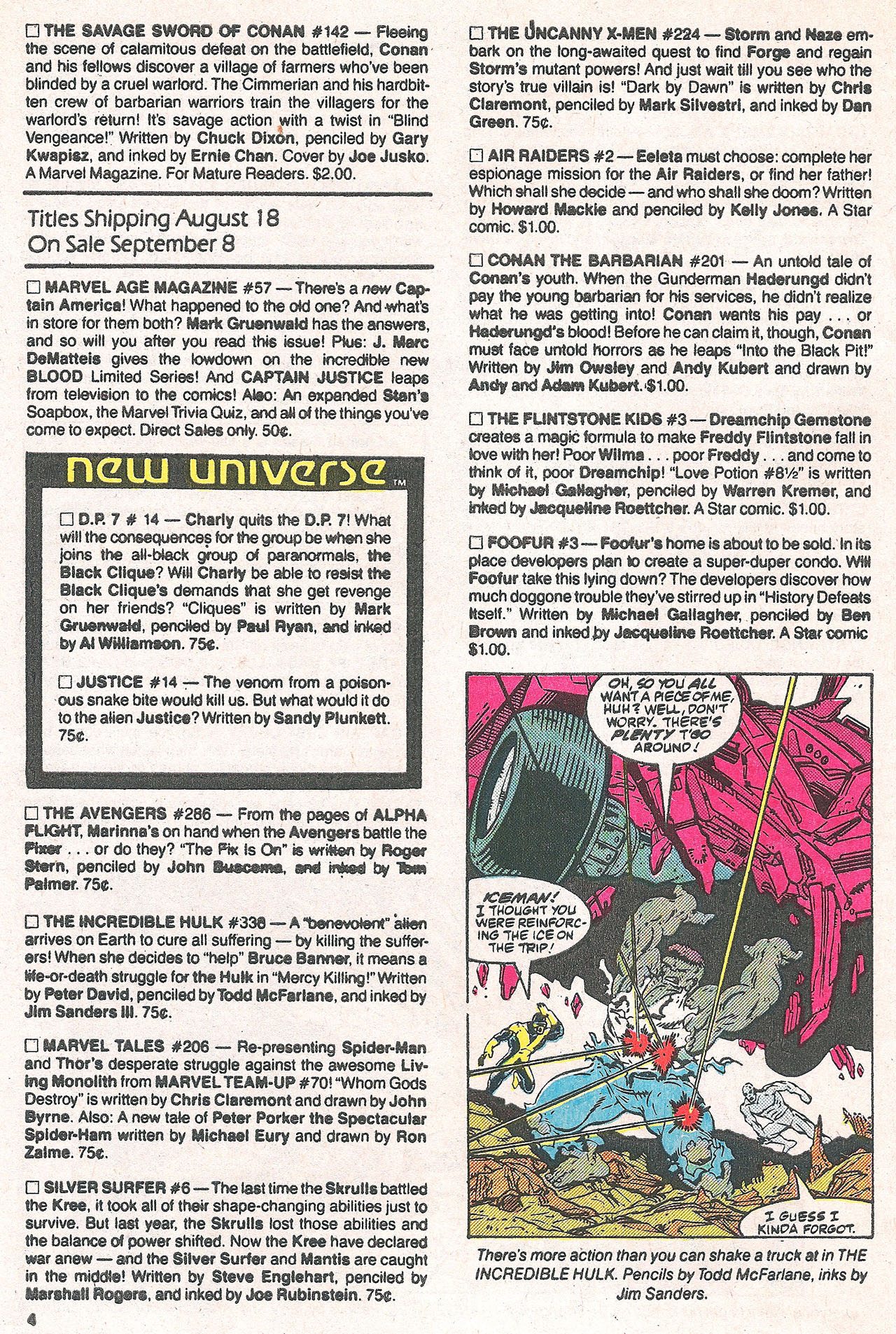 Read online Marvel Age comic -  Issue #56 - 6