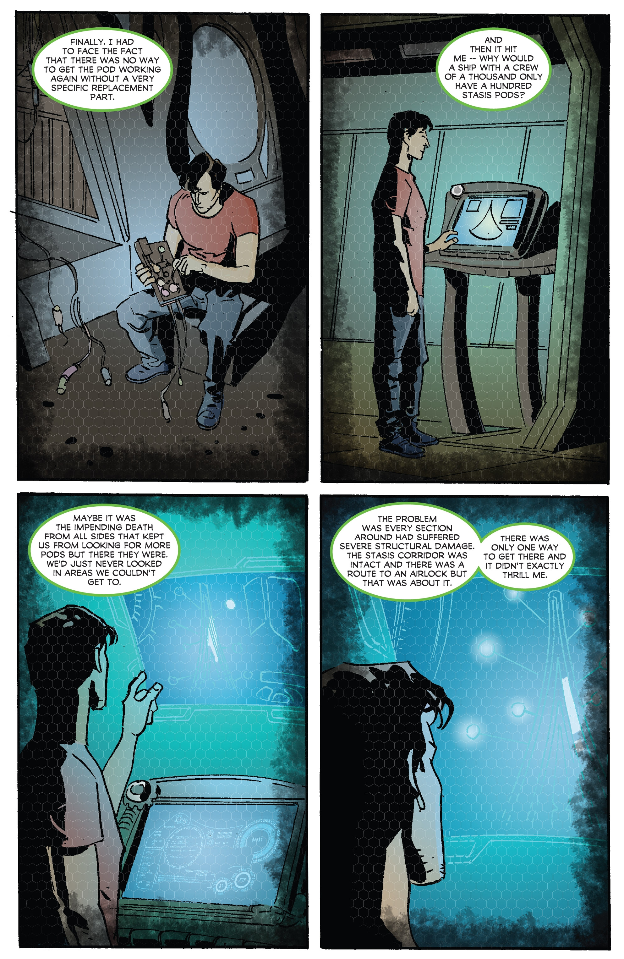 Read online Stargate Universe comic -  Issue #1 - 17