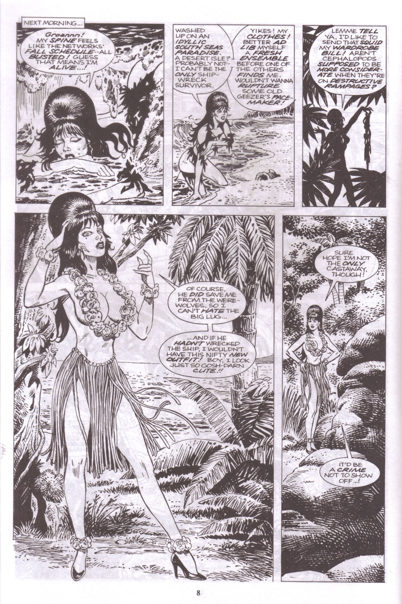 Read online Elvira, Mistress of the Dark comic -  Issue #53 - 10