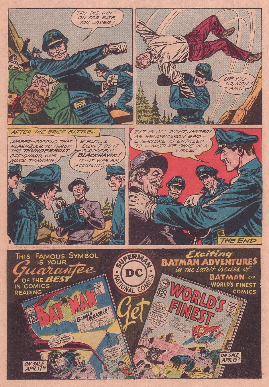 Read online Blackhawk (1957) comic -  Issue #173 - 10
