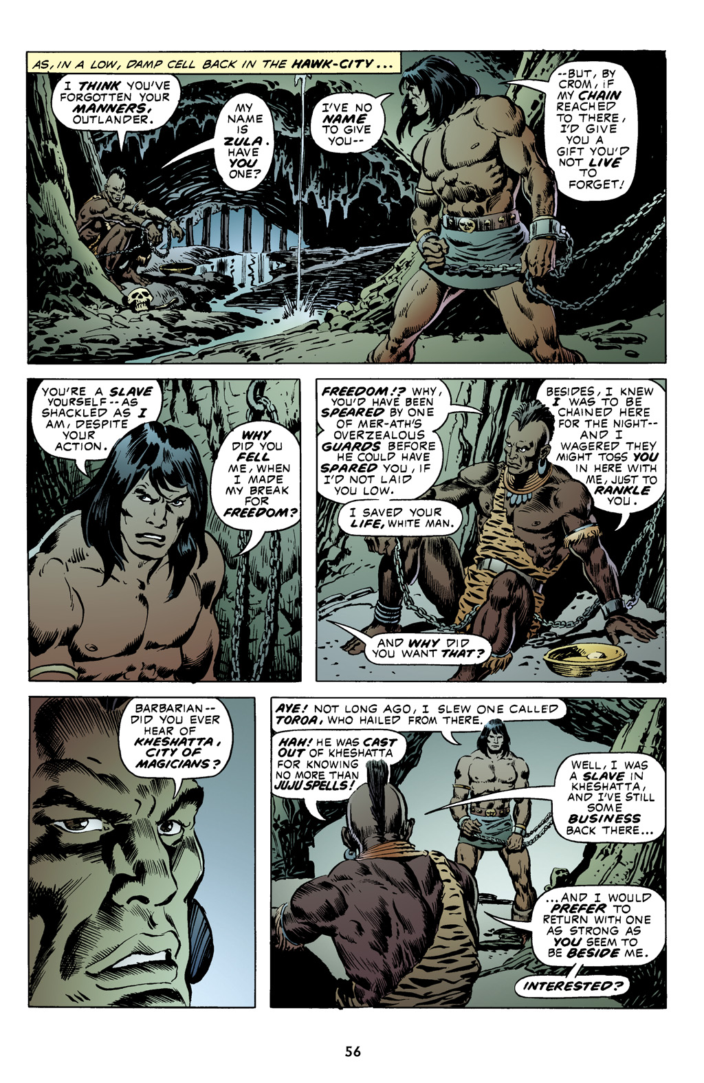 Read online The Chronicles of Conan comic -  Issue # TPB 11 (Part 1) - 57