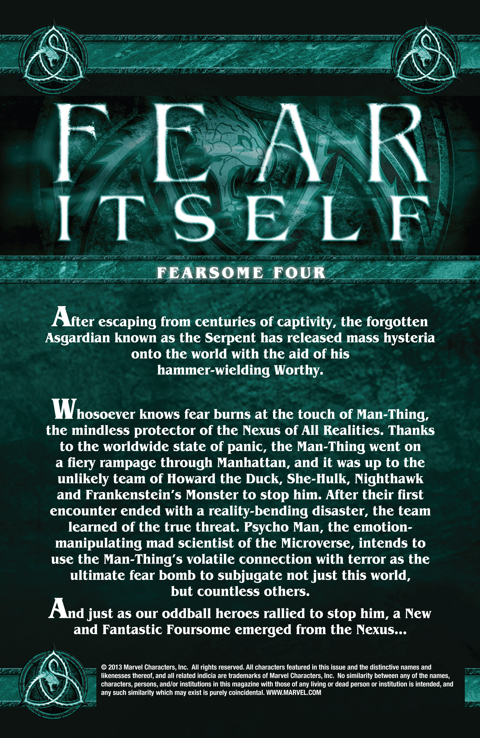 Read online Fear Itself: Fearsome Four comic -  Issue #3 - 2