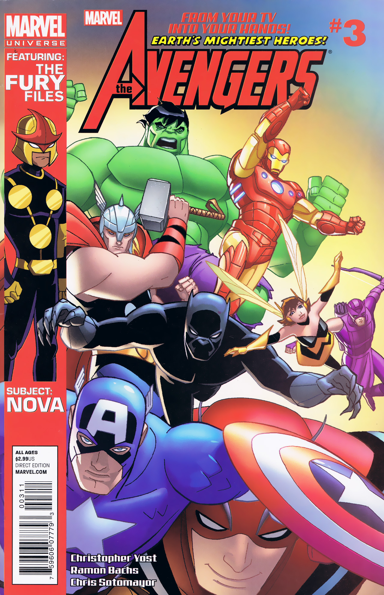 Read online Marvel Universe Avengers Earth's Mightiest Heroes comic -  Issue #3 - 1