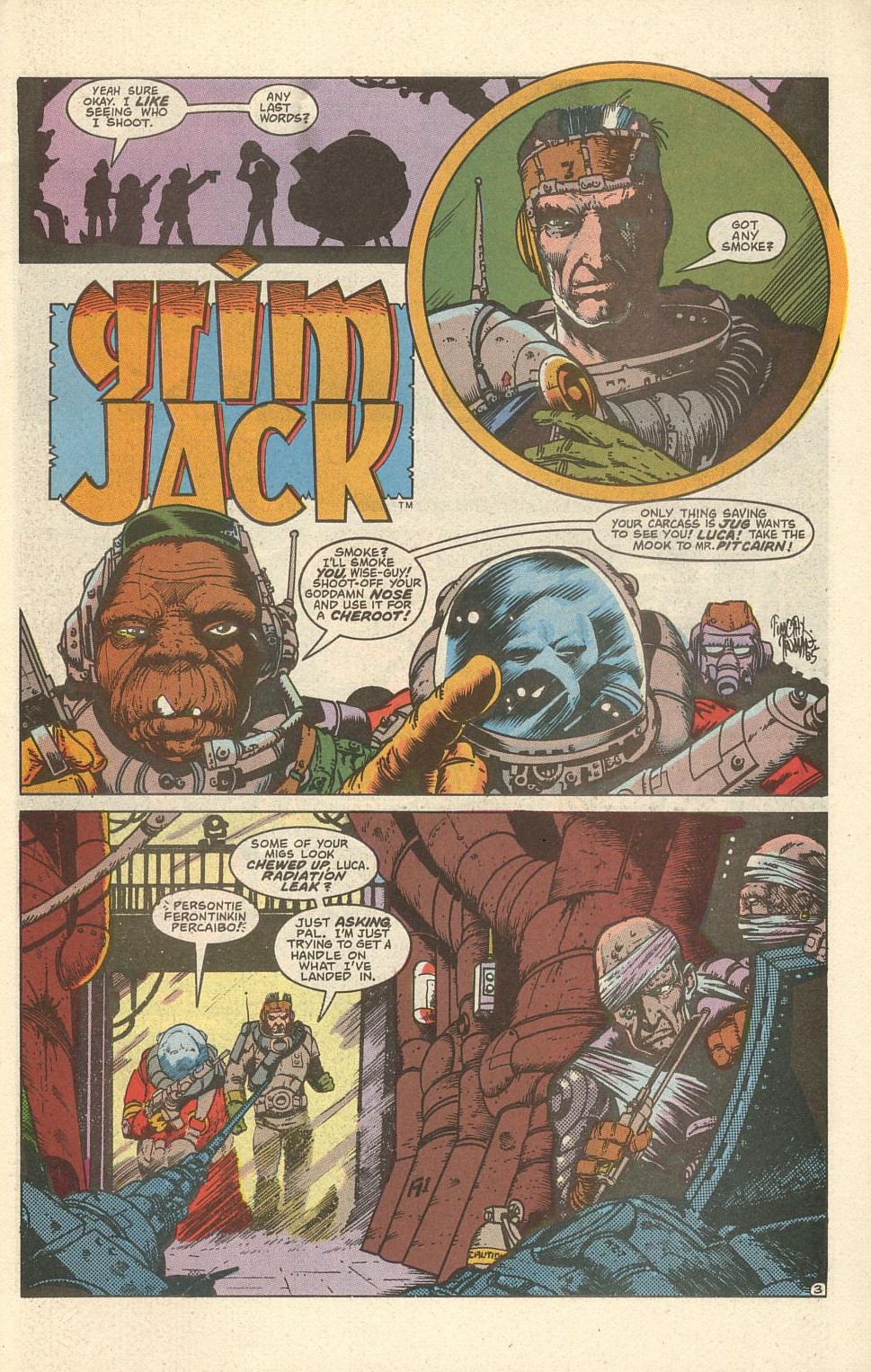 Read online Grimjack comic -  Issue #14 - 5