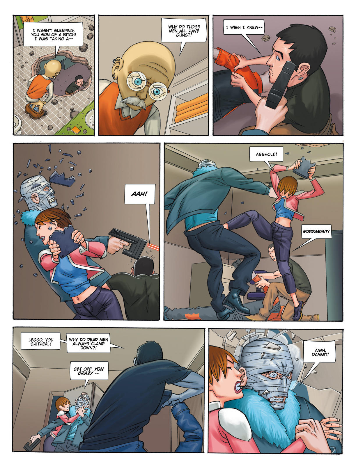 Read online Flywires comic -  Issue #2 - 8