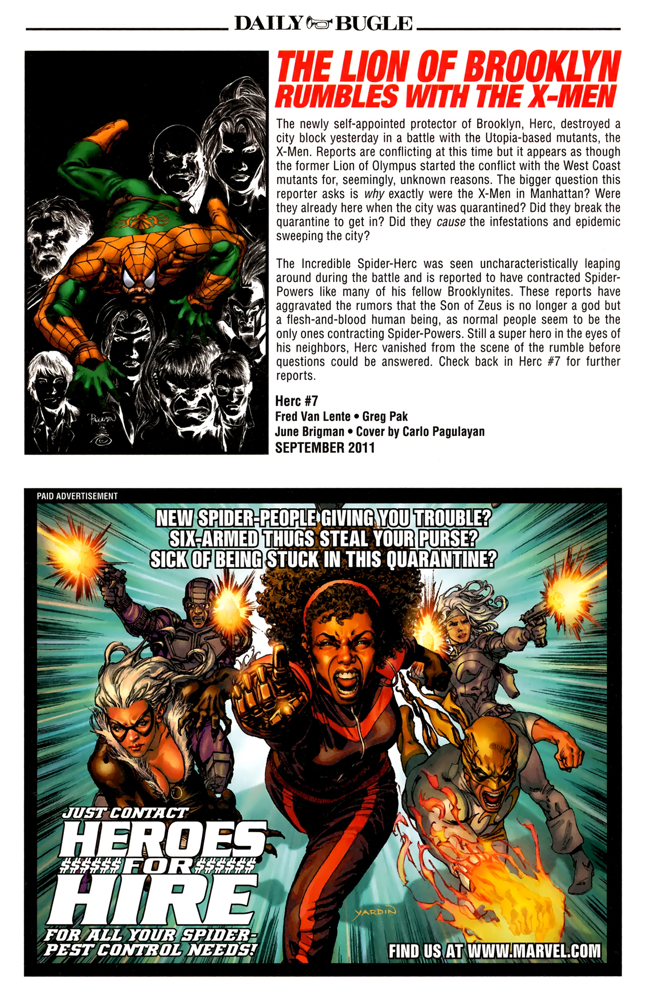 Read online Spider Island Daily Bugle comic -  Issue # Full - 14