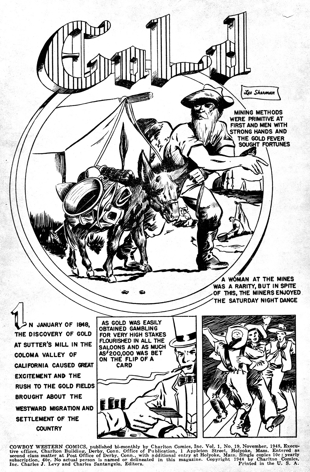 Read online Cowboy Western Comics (1948) comic -  Issue #19 - 2