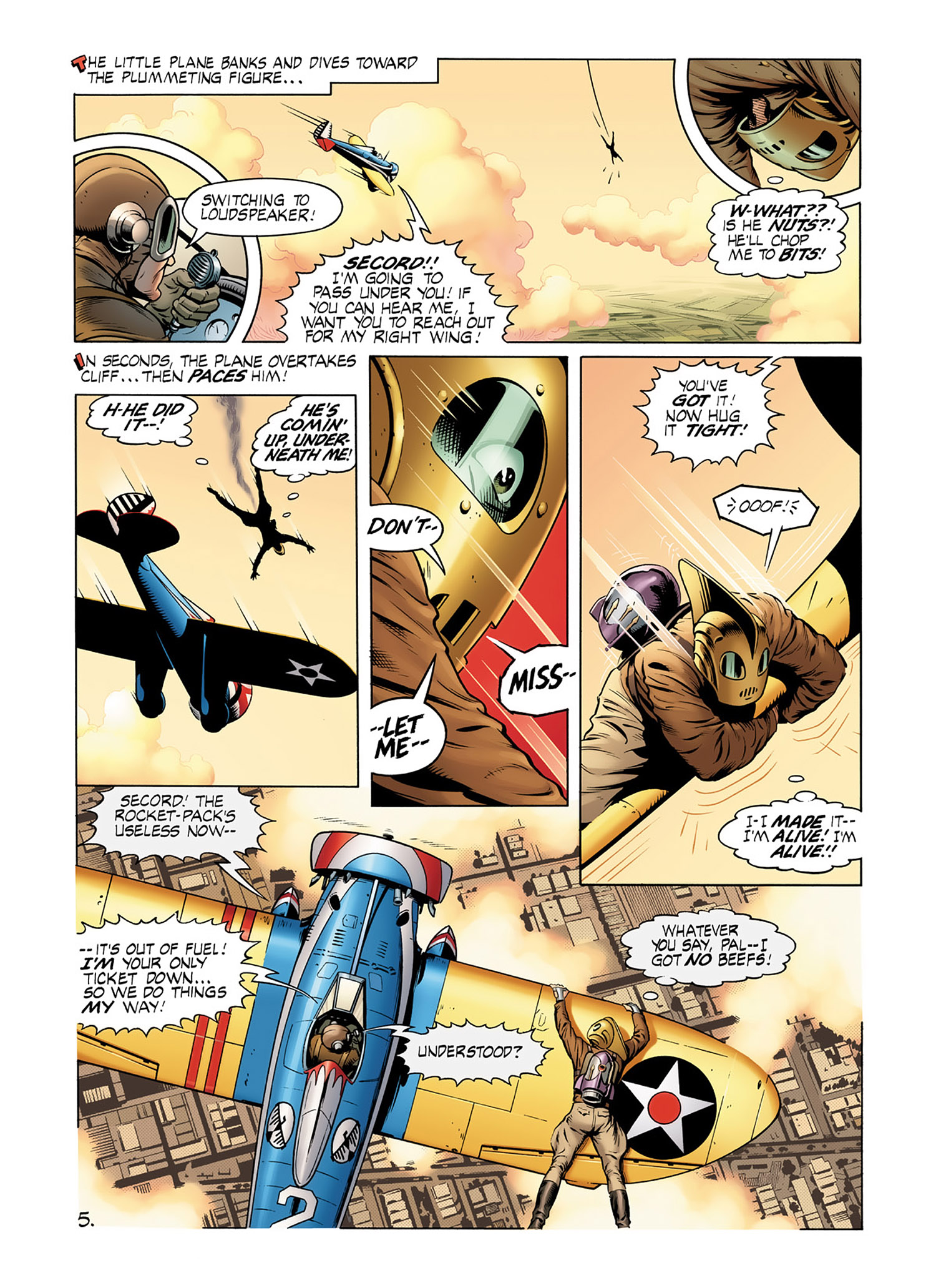 Read online The Rocketeer: The Complete Adventures comic -  Issue # TPB - 49