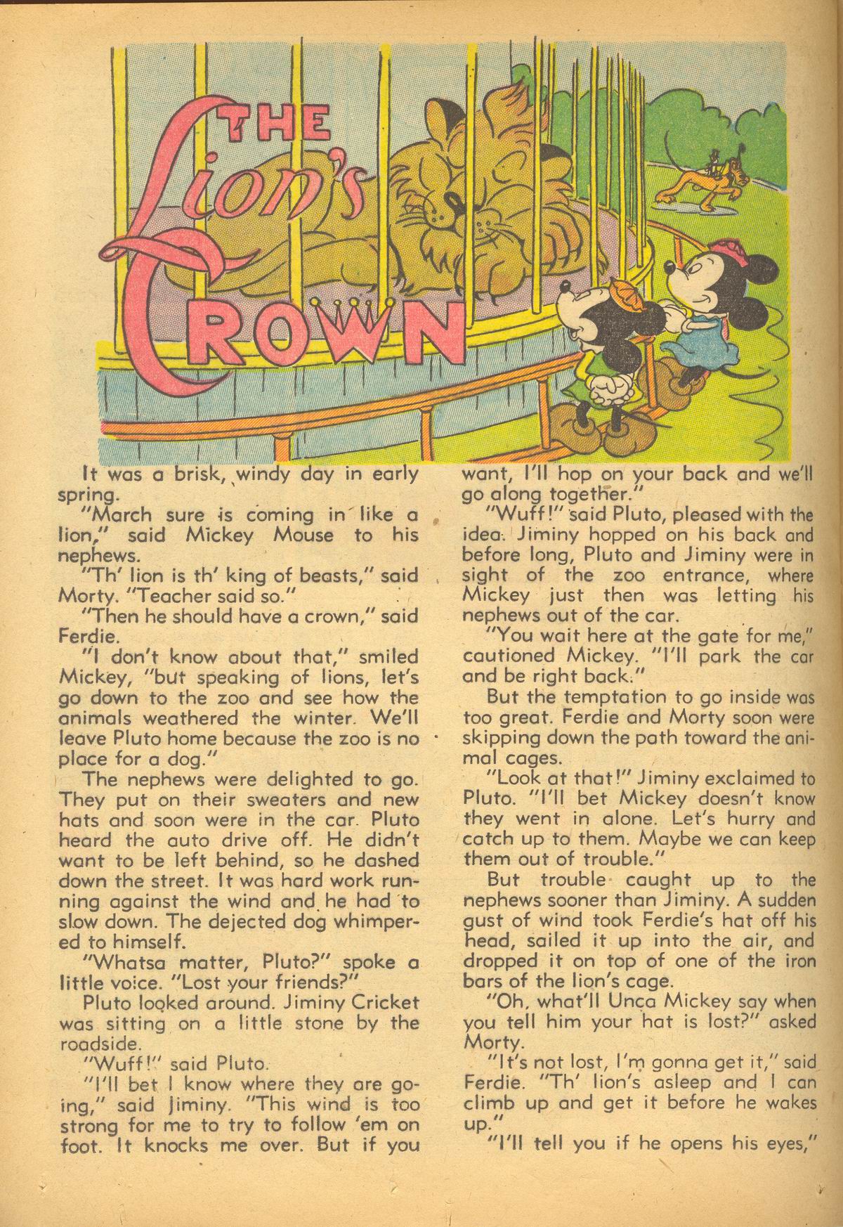 Read online Walt Disney's Comics and Stories comic -  Issue #79 - 34