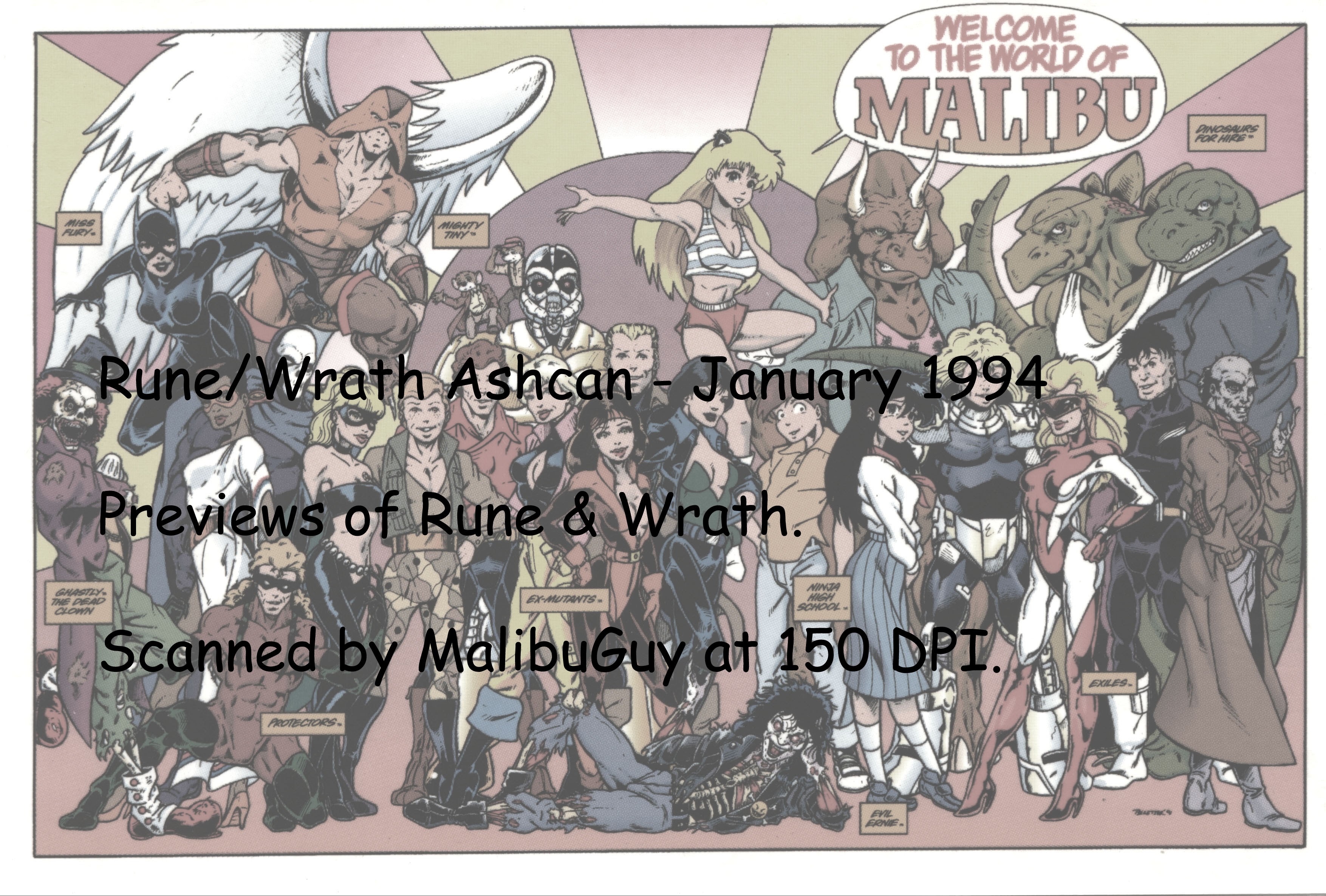 Read online Rune/Wrath Ashcan comic -  Issue # Full - 3