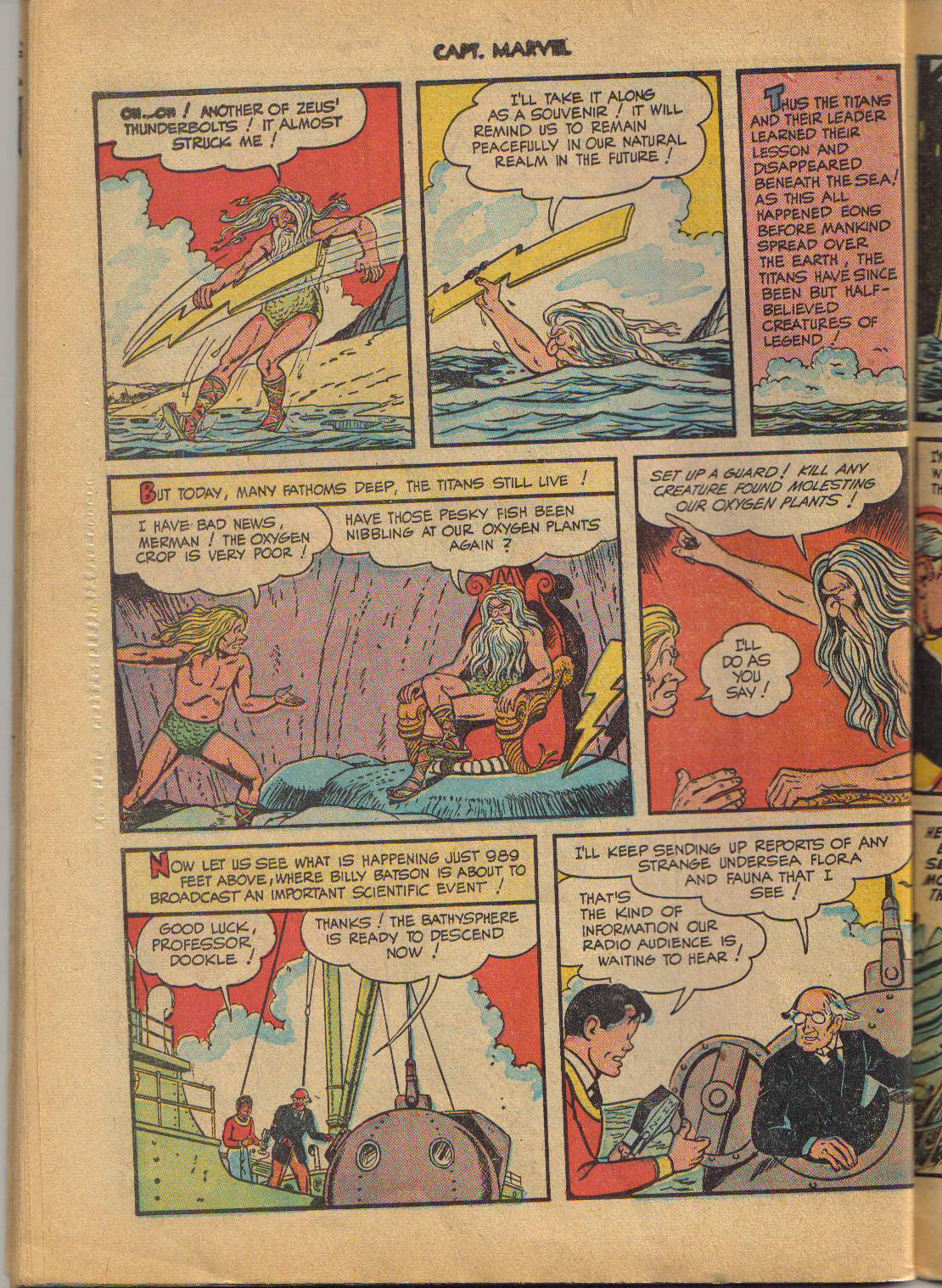 Read online Captain Marvel Adventures comic -  Issue #91 - 42