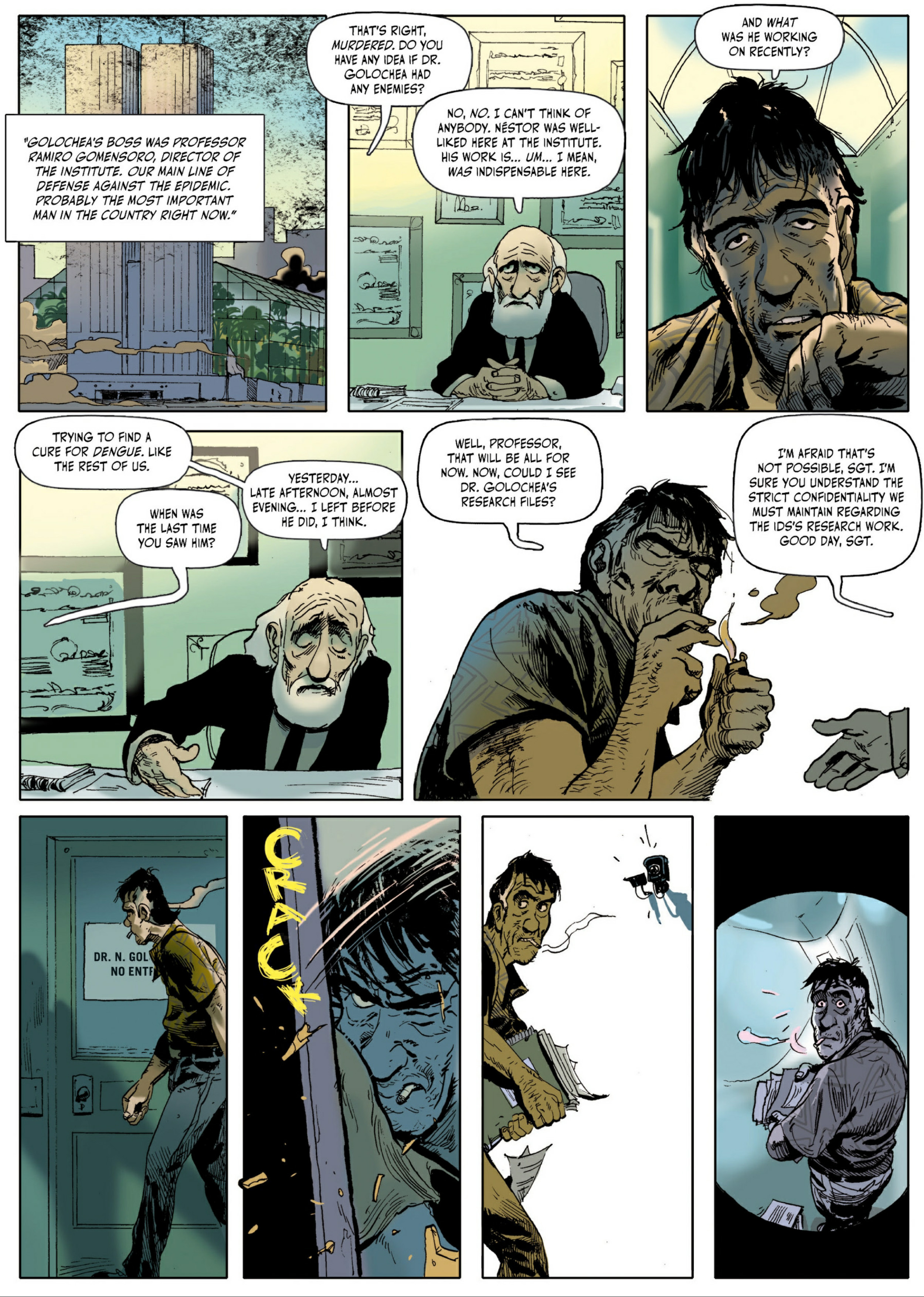Read online Dengue comic -  Issue #1 - 9