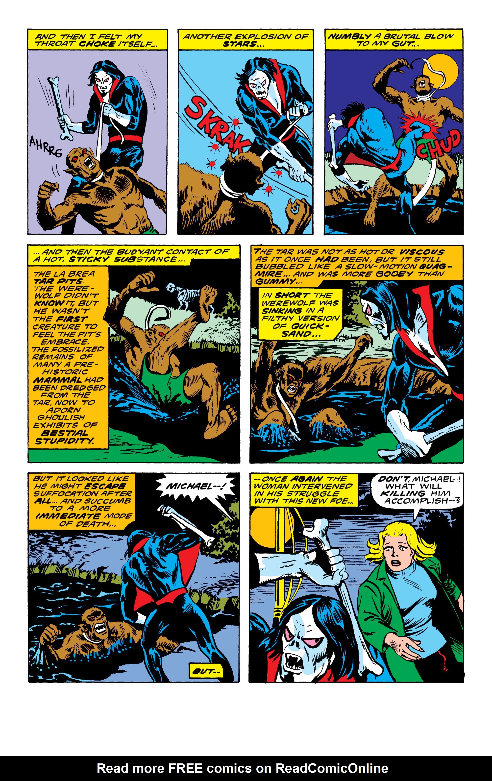 Read online Morbius Epic Collection comic -  Issue # The Living Vampire (Part 4) - 90