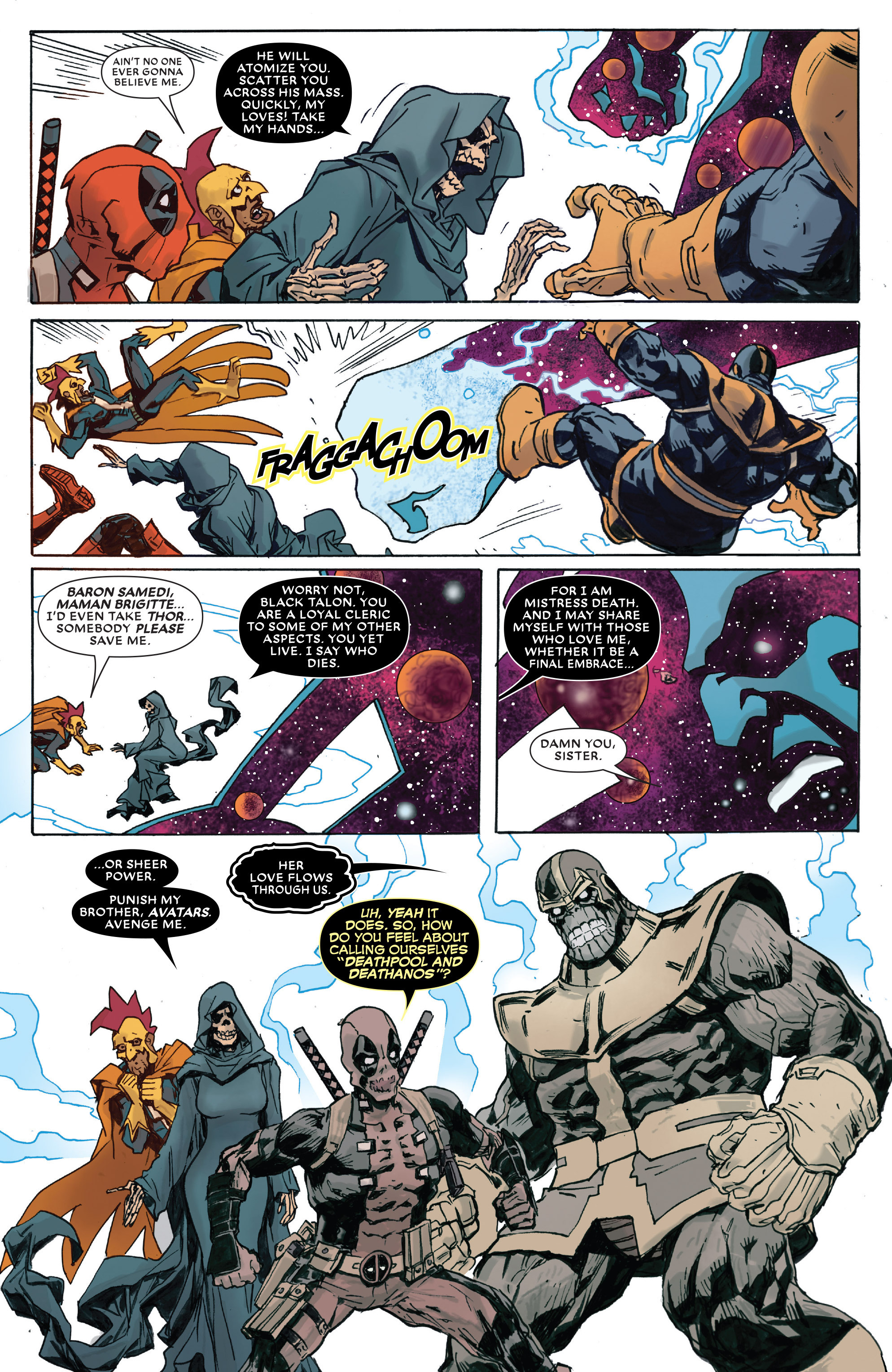 Read online Deadpool vs. Thanos comic -  Issue #4 - 7