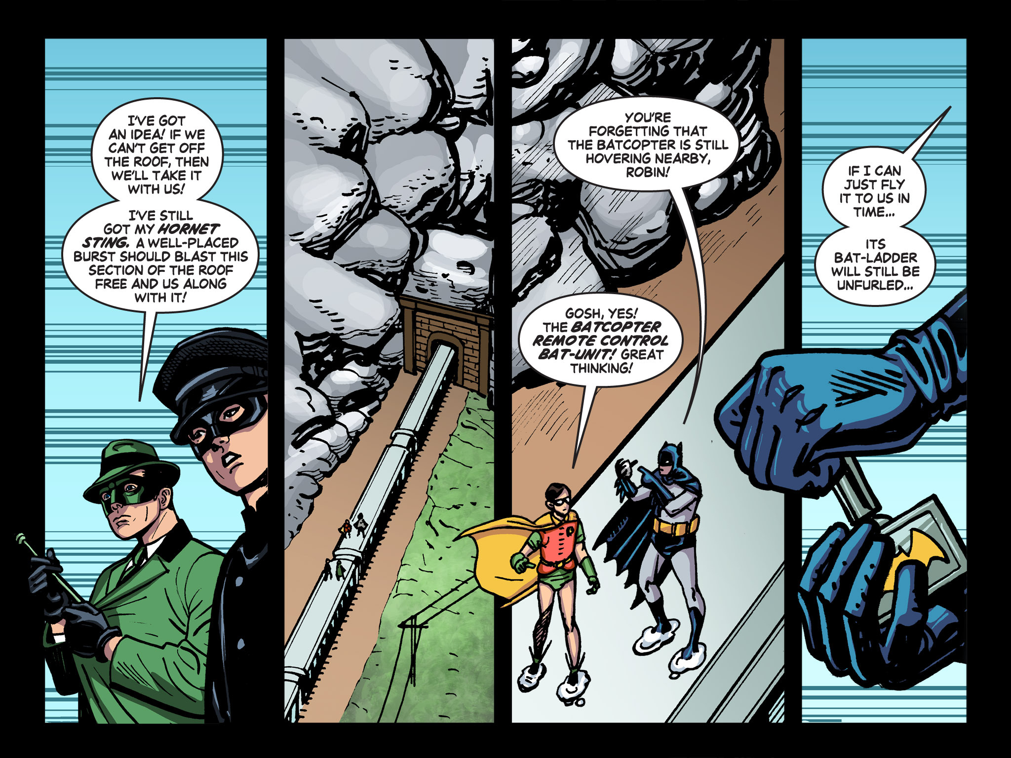 Read online Batman '66 Meets the Green Hornet [II] comic -  Issue #3 - 14