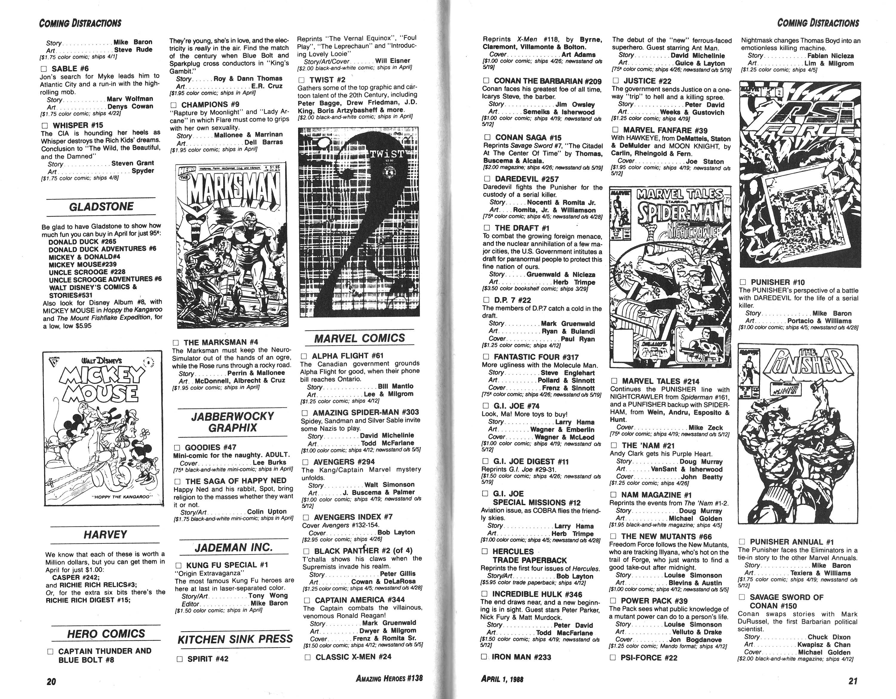 Read online Amazing Heroes comic -  Issue #138 - 11