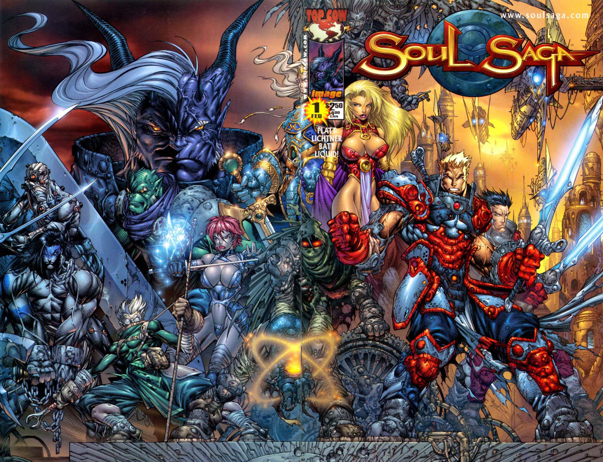 Read online Soul Saga comic -  Issue #1 - 1