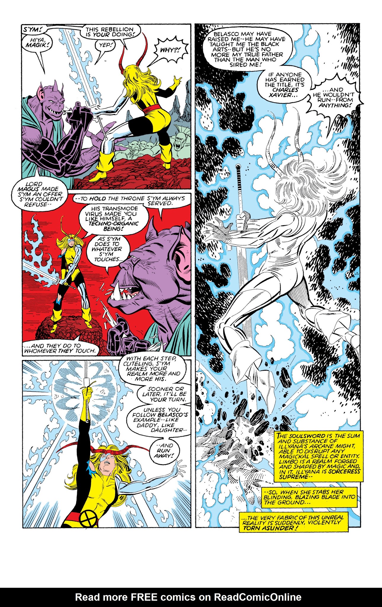 Read online New Mutants Classic comic -  Issue # TPB 7 - 55