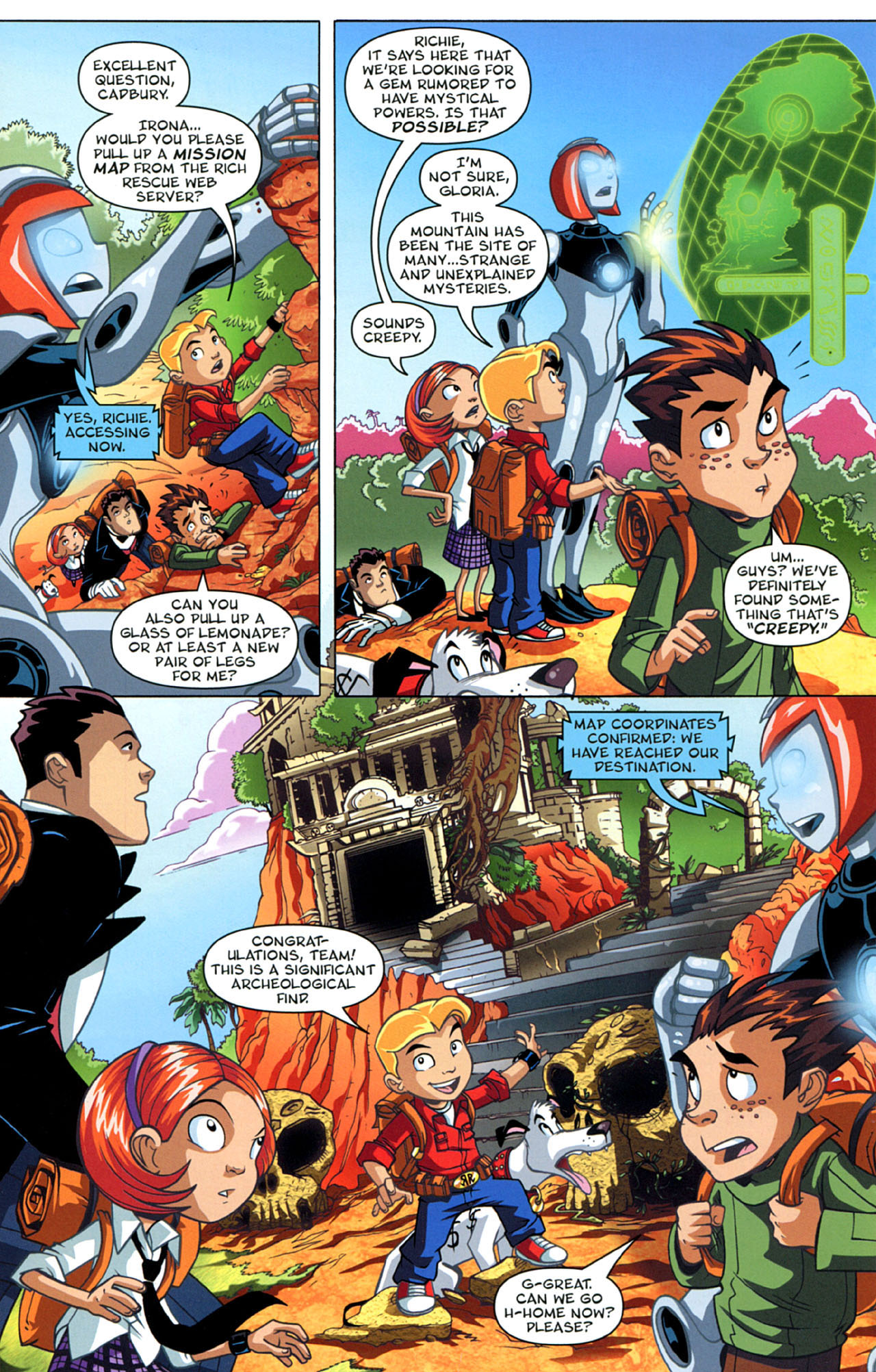 Read online Richie Rich: Rich Rescue comic -  Issue #2 - 4