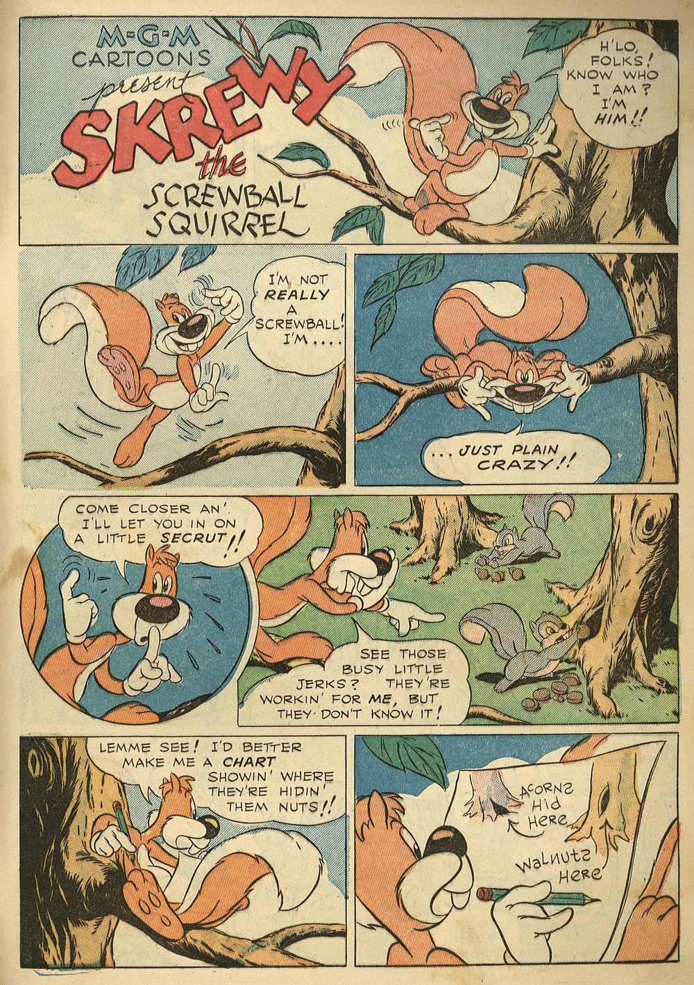 Read online Our Gang Comics comic -  Issue #12 - 47