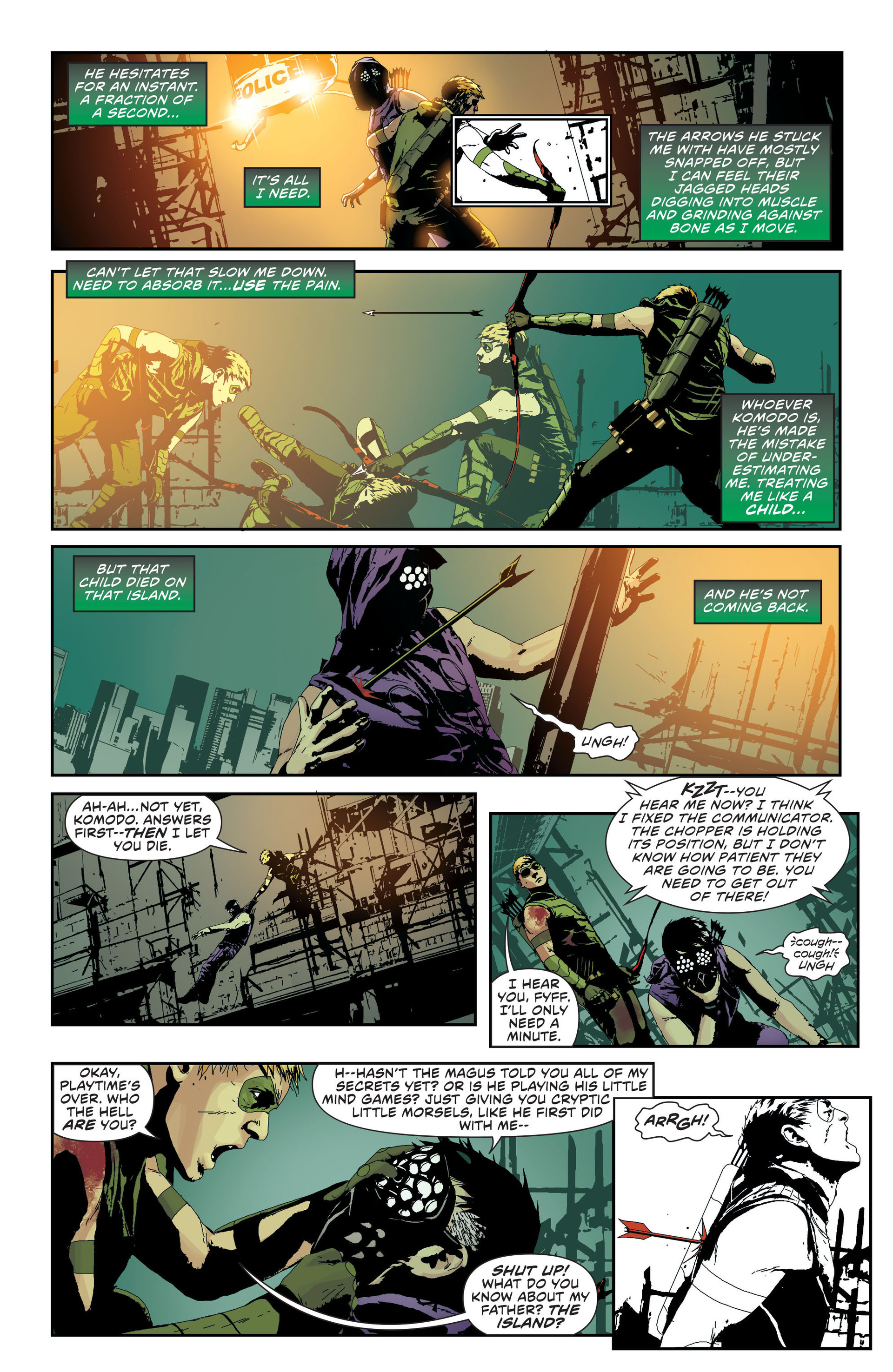 Read online Green Arrow (2011) comic -  Issue #19 - 14