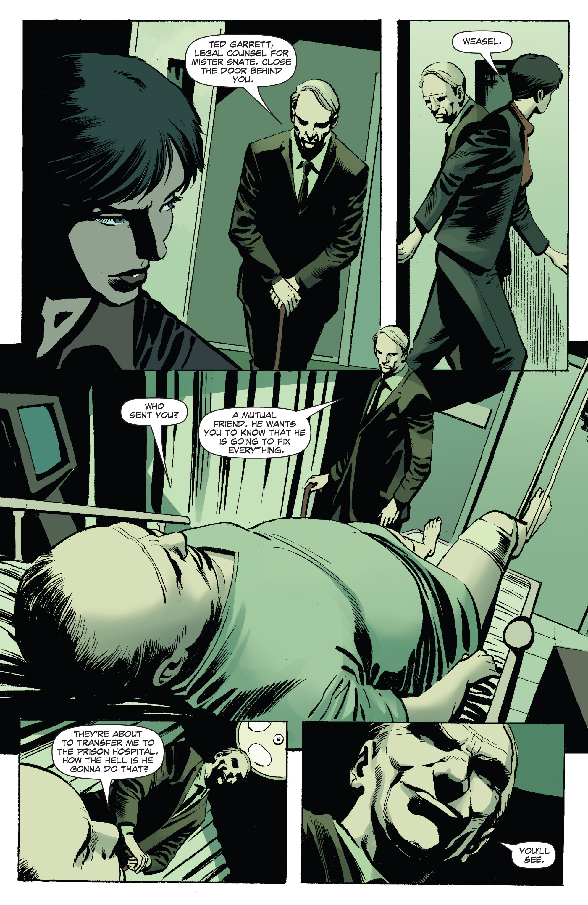 Read online The Black Bat comic -  Issue #8 - 9