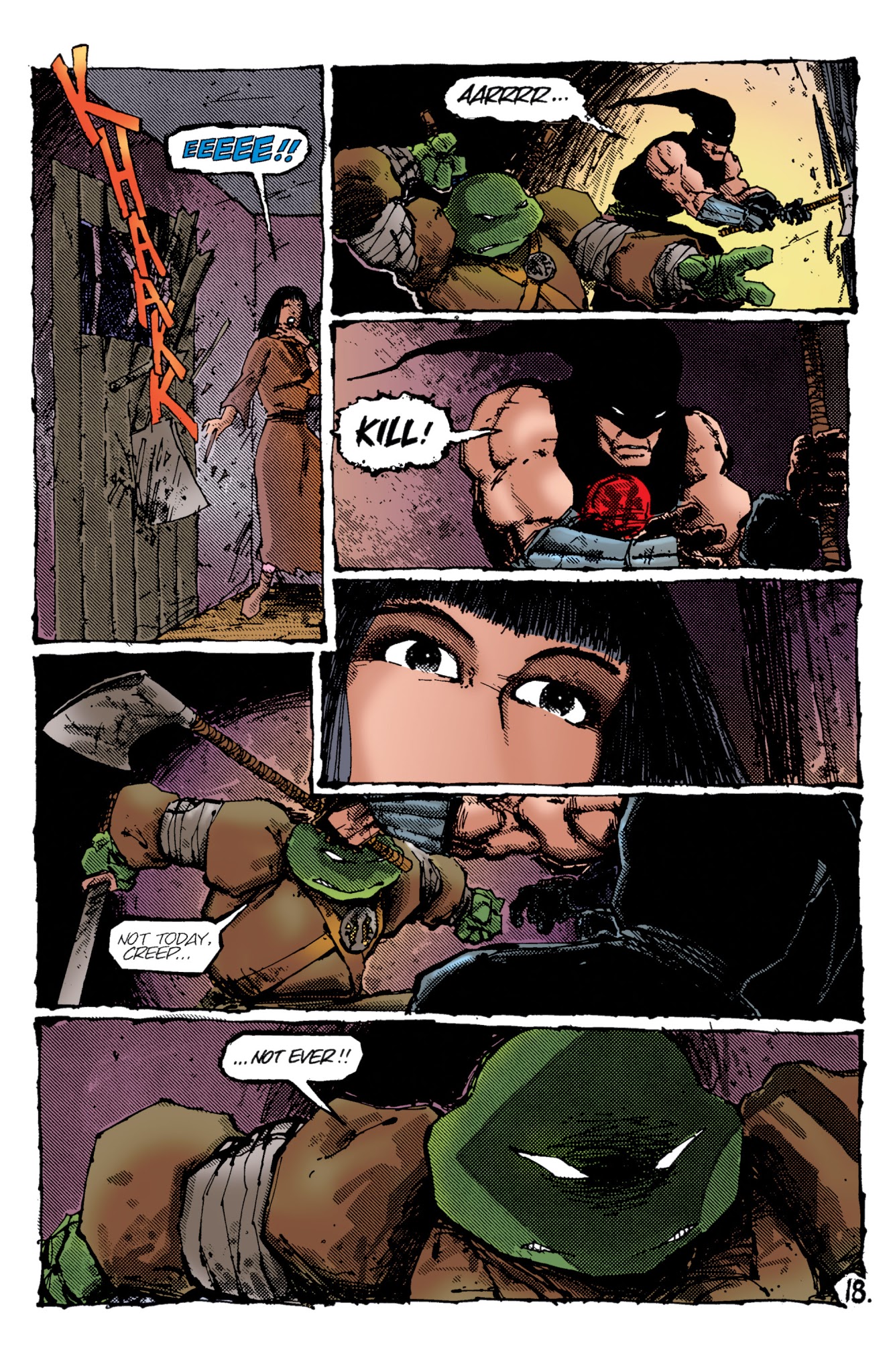 Read online Teenage Mutant Ninja Turtles Color Classics (2013) comic -  Issue #4 - 19