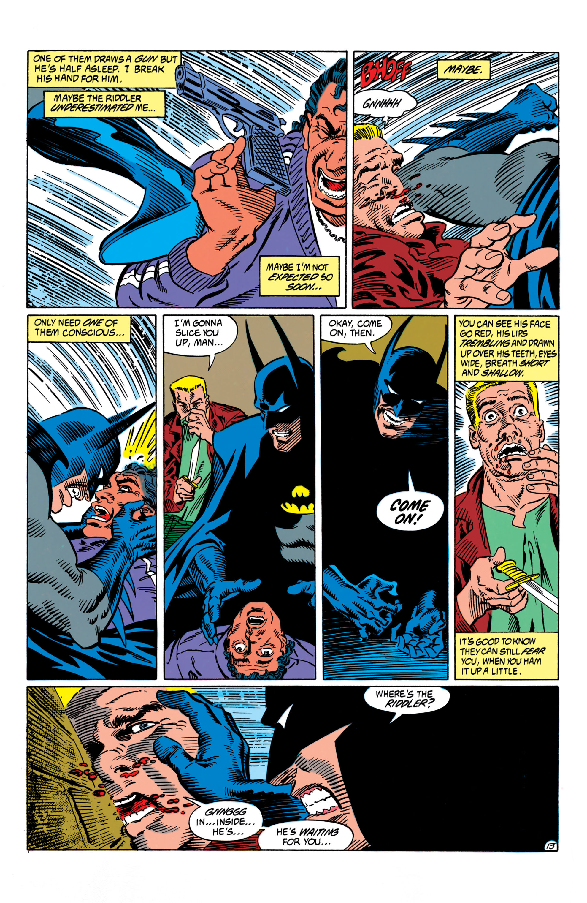 Read online Batman (1940) comic -  Issue #452 - 14