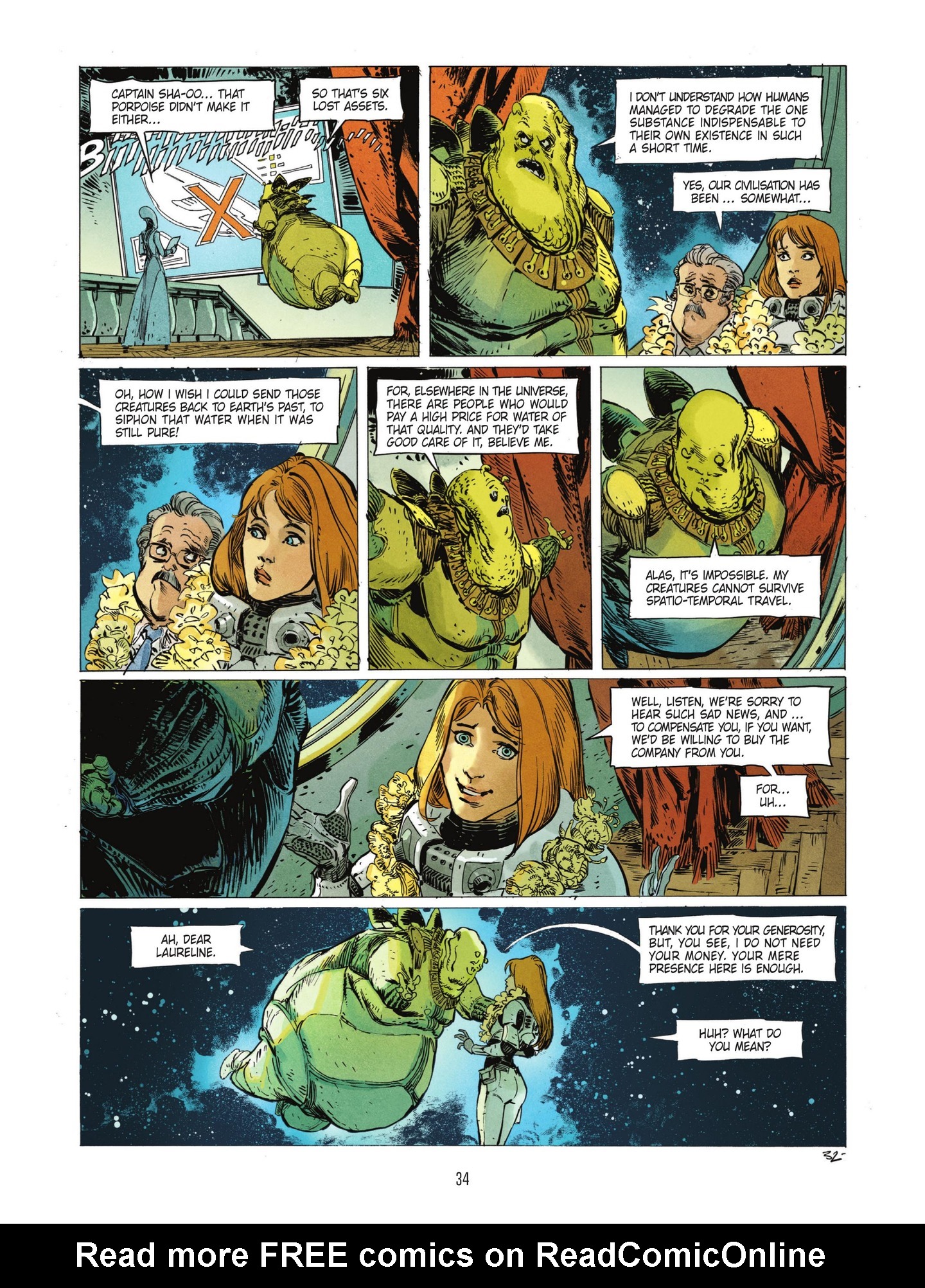 Read online Valerian and Laureline: Shingouzlooz Inc comic -  Issue # Full - 34