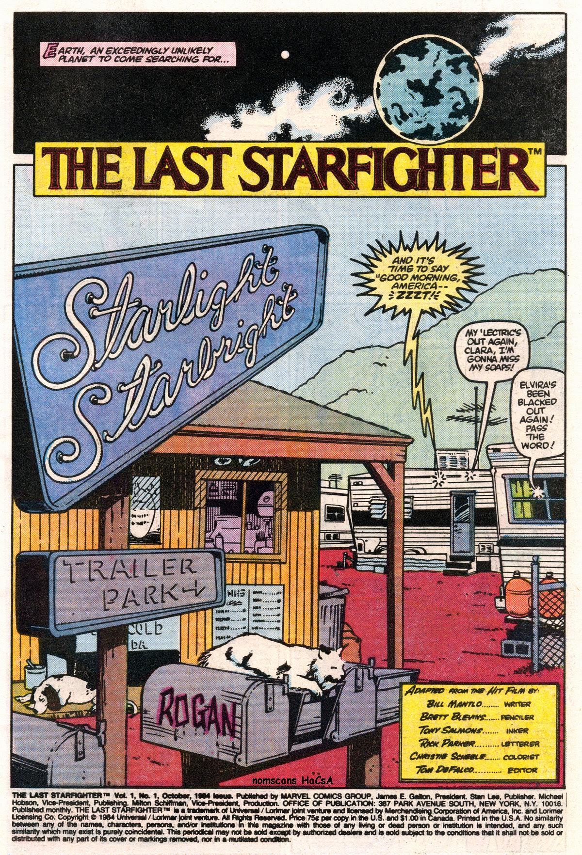 Read online The Last Starfighter comic -  Issue #1 - 3