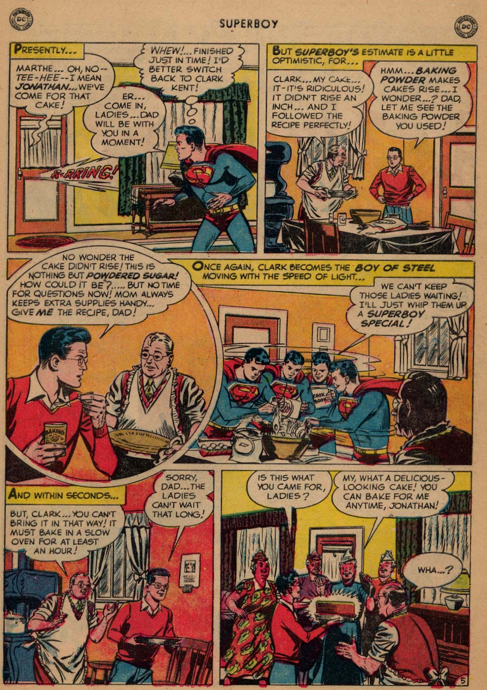 Read online Superboy (1949) comic -  Issue #12 - 33