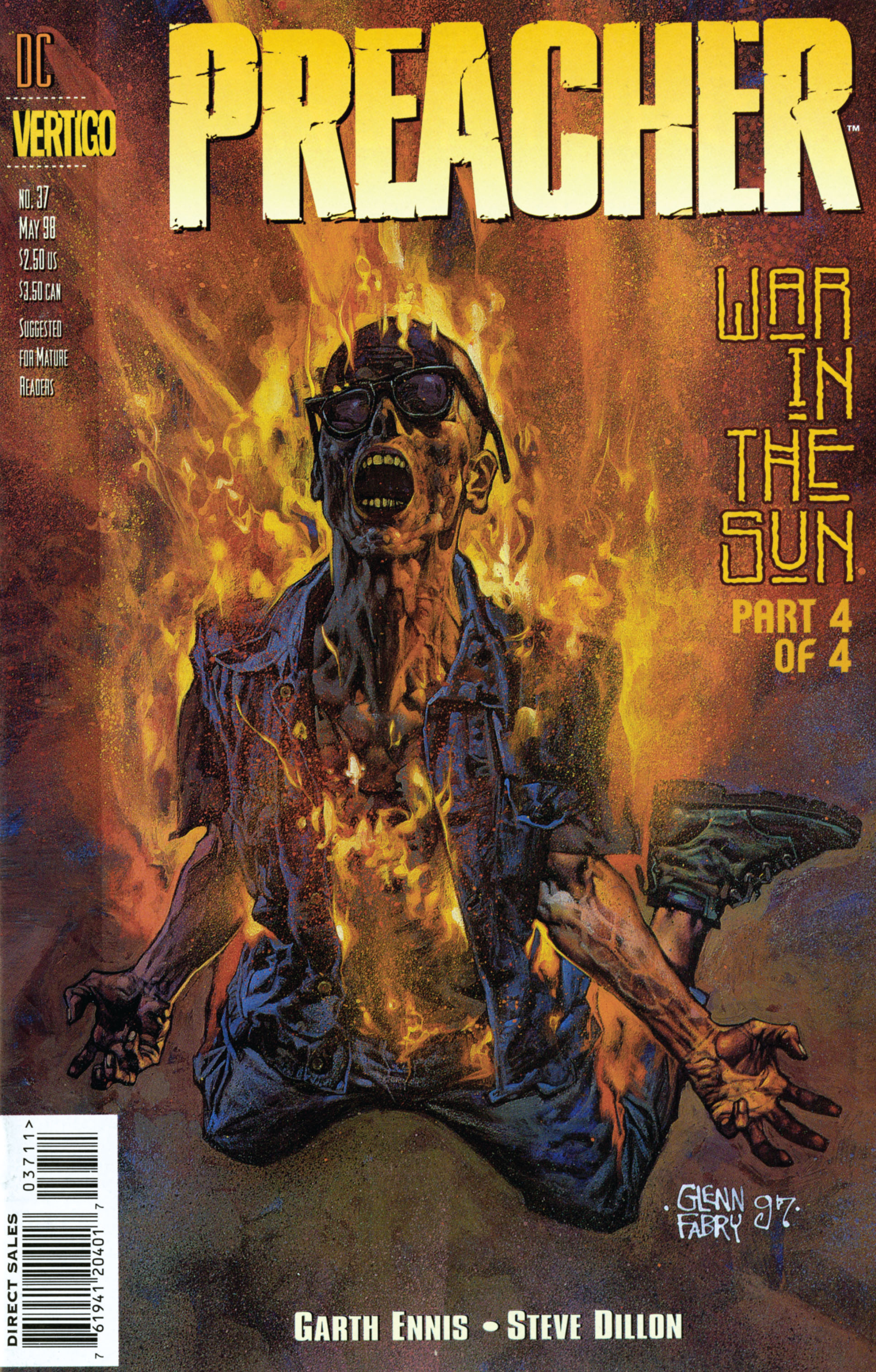 Read online Preacher comic -  Issue #37 - 1