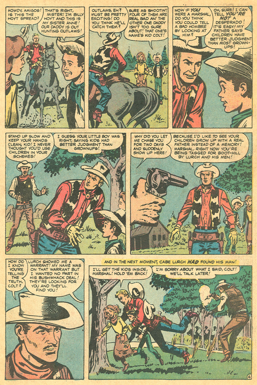 Read online Kid Colt Outlaw comic -  Issue #145 - 7