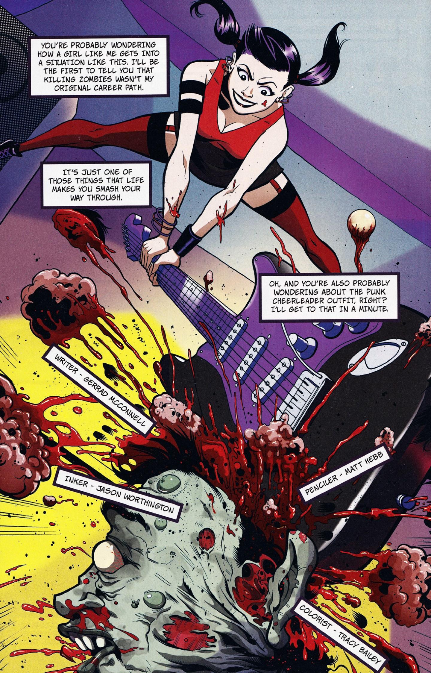 Read online Zombies vs Cheerleaders comic -  Issue #1 - 13