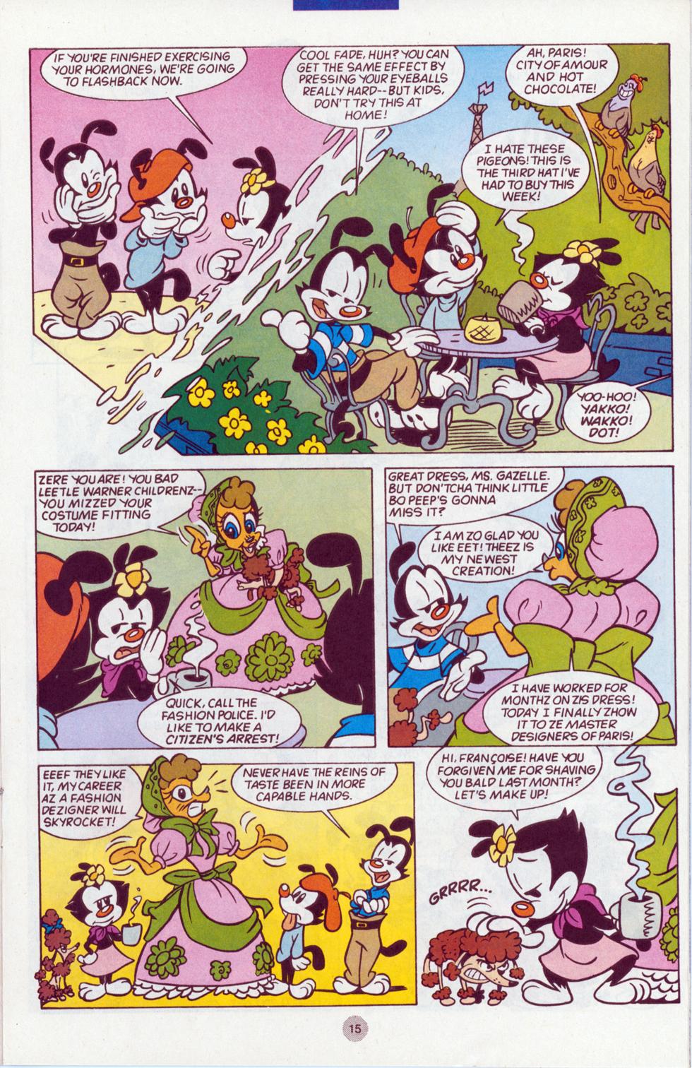 Read online Animaniacs comic -  Issue #3 - 17