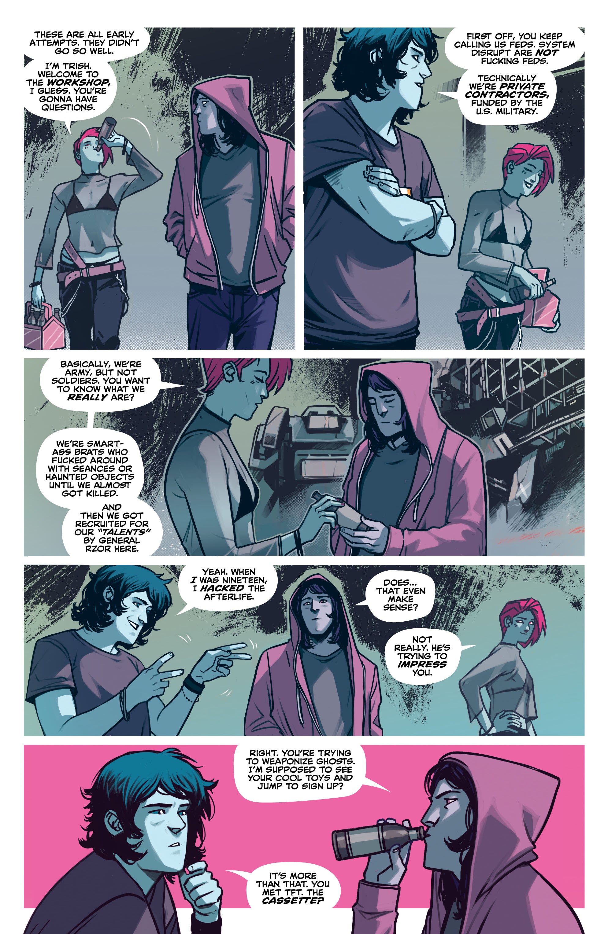 Read online Home Sick Pilots comic -  Issue #6 - 14