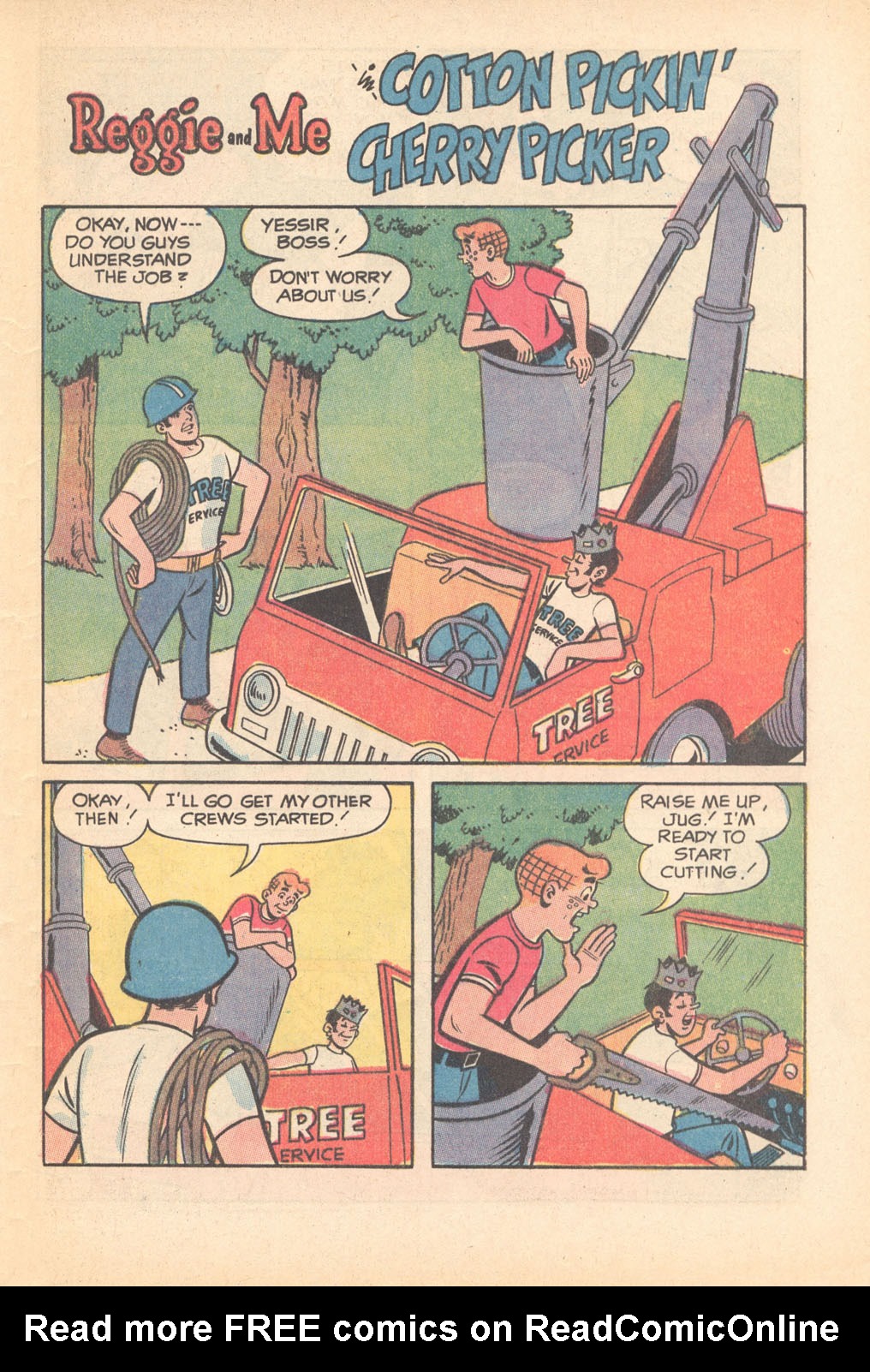 Read online Reggie and Me (1966) comic -  Issue #52 - 45