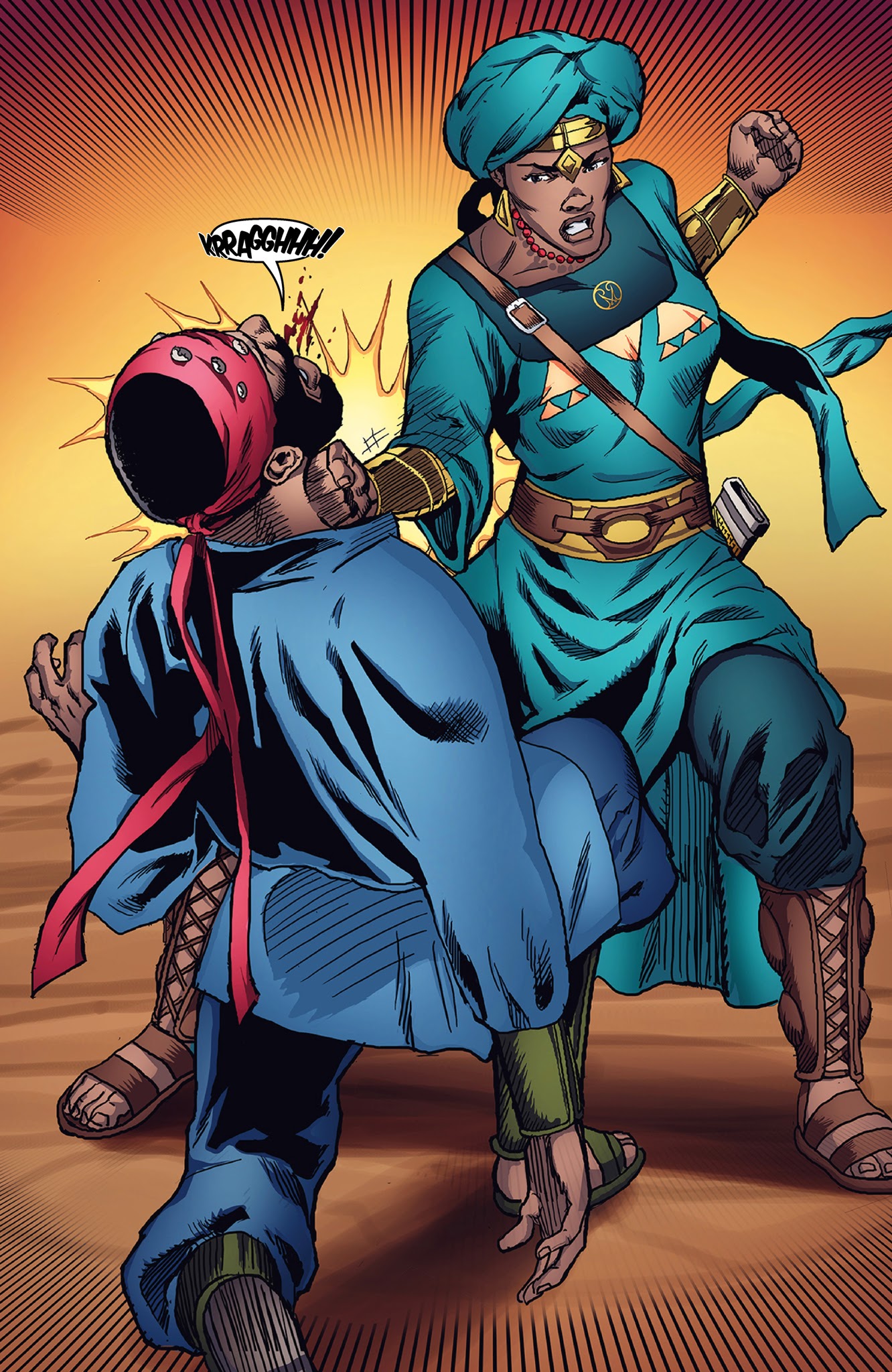 Read online Malika: Warrior Queen comic -  Issue # TPB 1 (Part 1) - 26