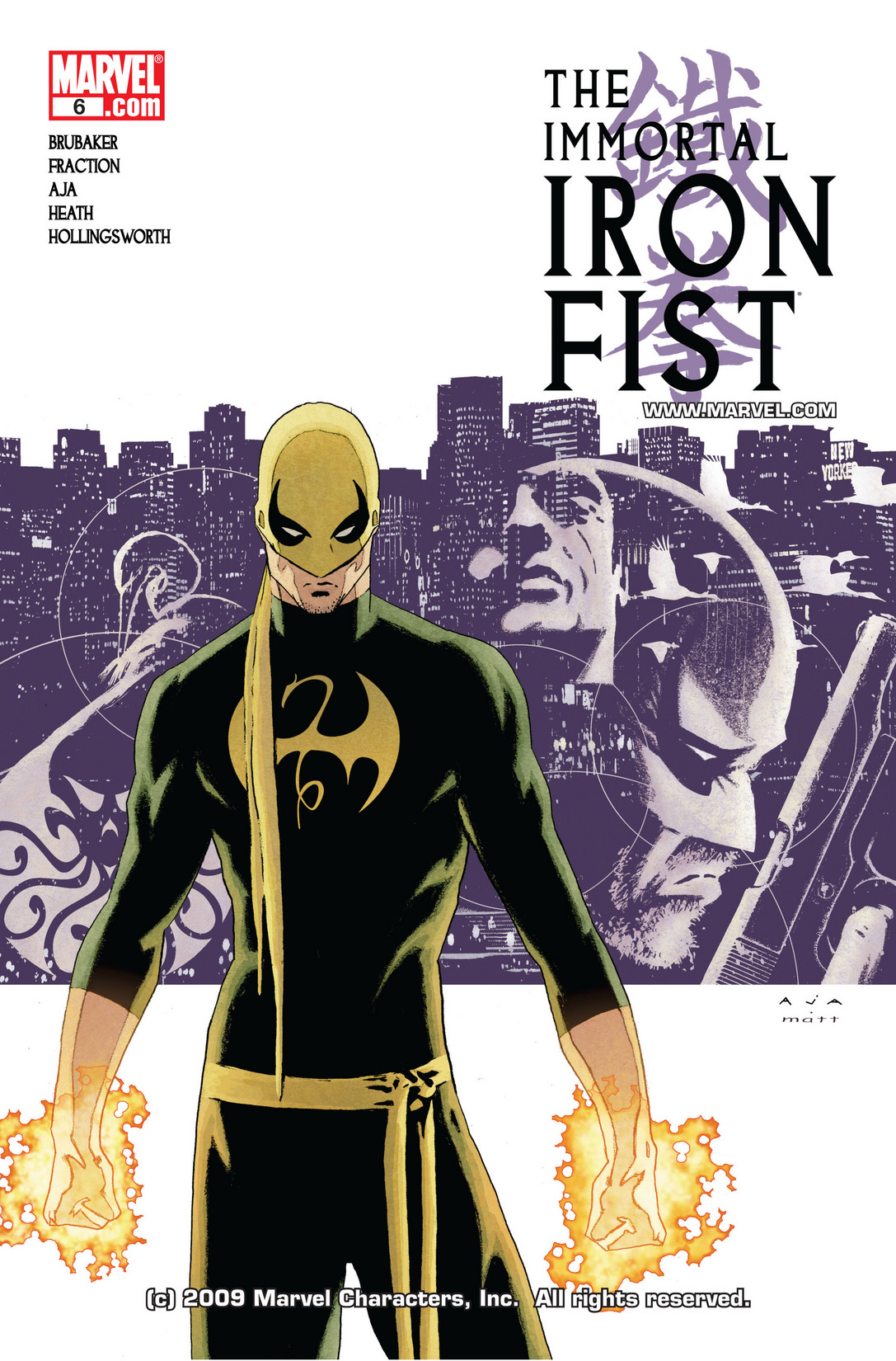 Read online The Immortal Iron Fist comic -  Issue #6 - 1