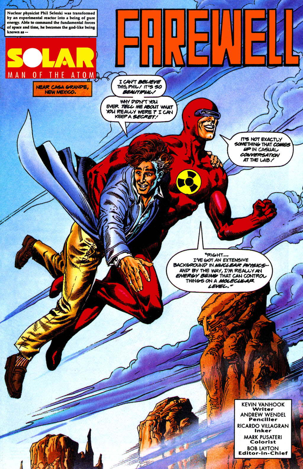 Read online Solar, Man of the Atom comic -  Issue #41 - 2