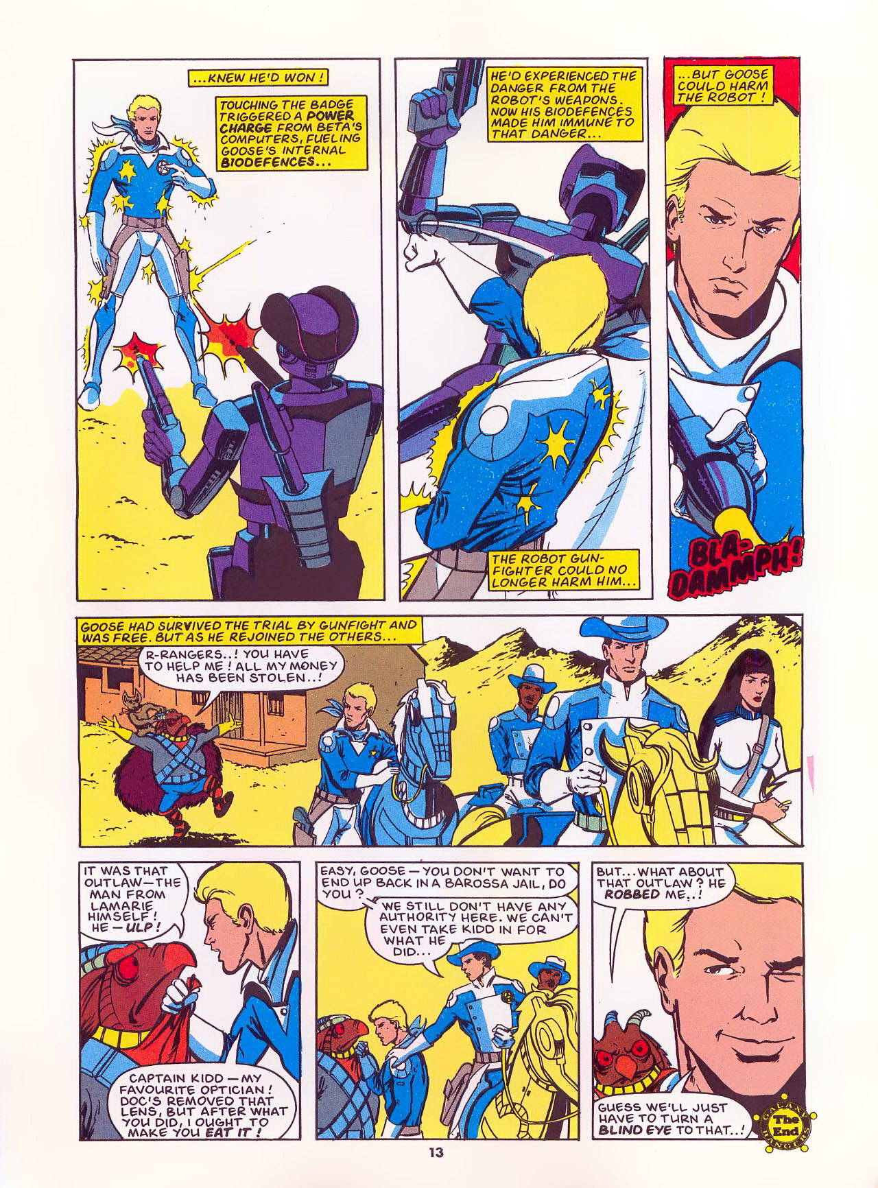Read online Adventures of the Galaxy Rangers comic -  Issue #2 - 13