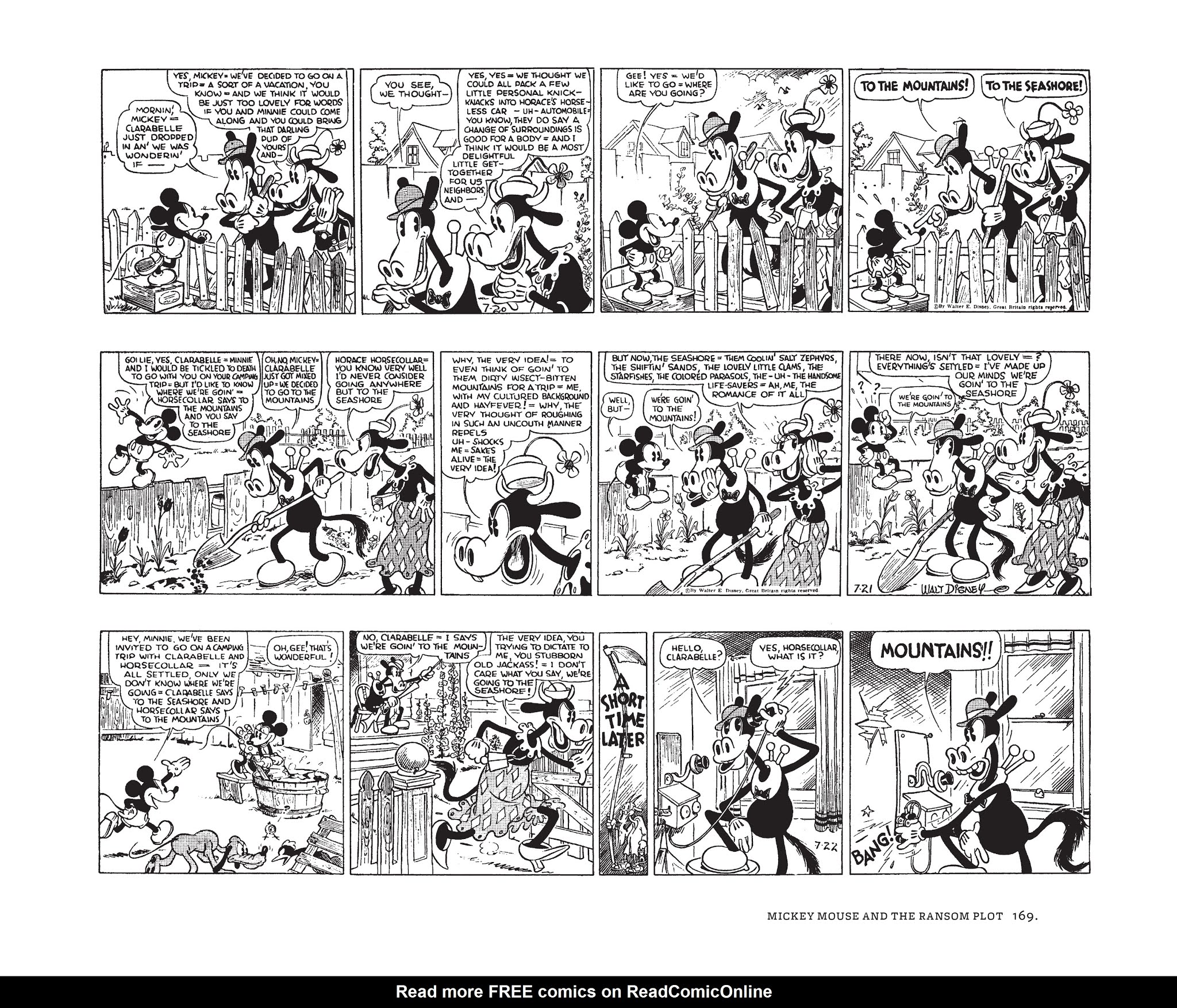 Read online Walt Disney's Mickey Mouse by Floyd Gottfredson comic -  Issue # TPB 1 (Part 2) - 69
