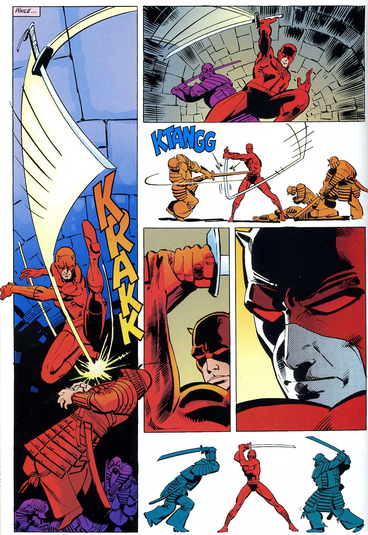 Read online Daredevil Visionaries: Frank Miller comic -  Issue # TPB 2 - 180