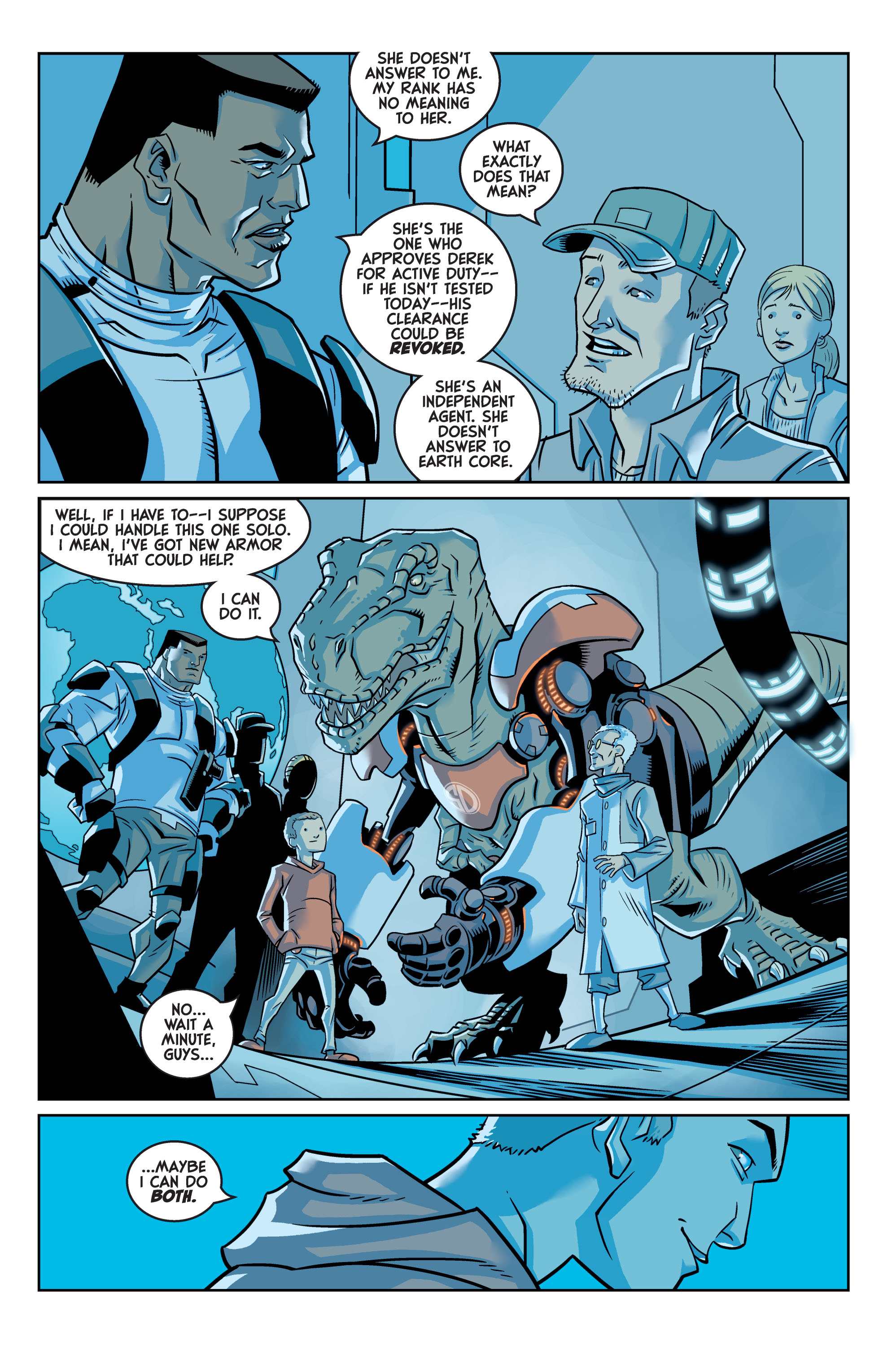 Read online Super Dinosaur (2011) comic -  Issue #8 - 11