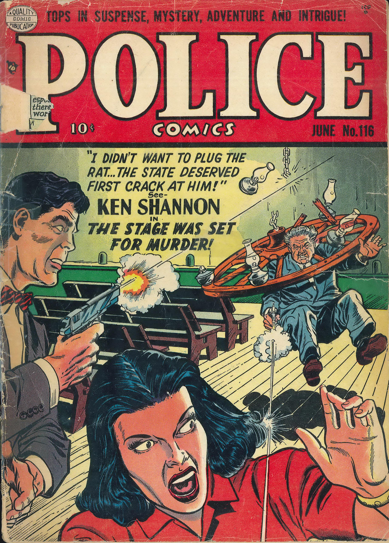 Read online Police Comics comic -  Issue #116 - 1