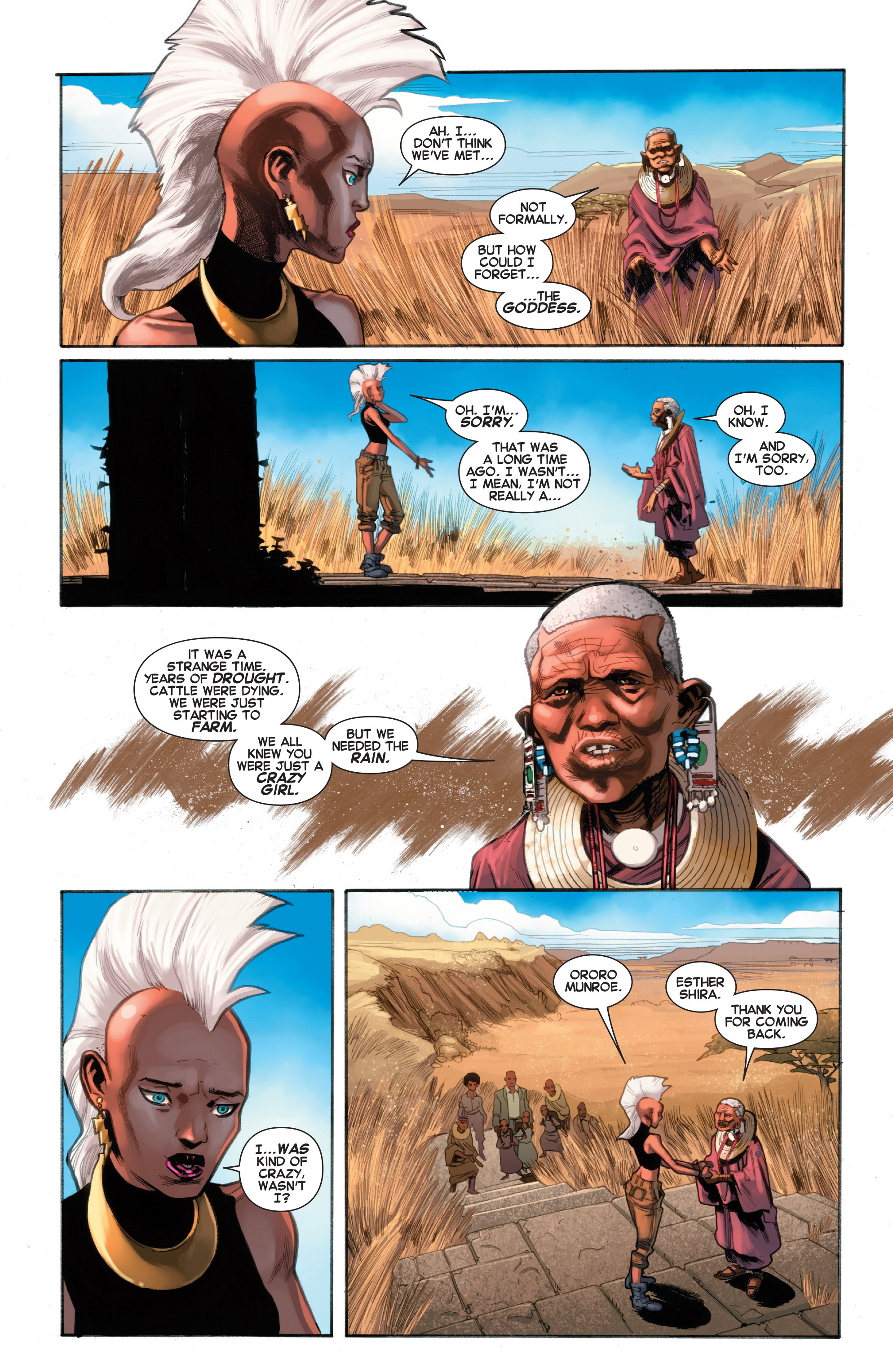 Read online Storm comic -  Issue #3 - 7