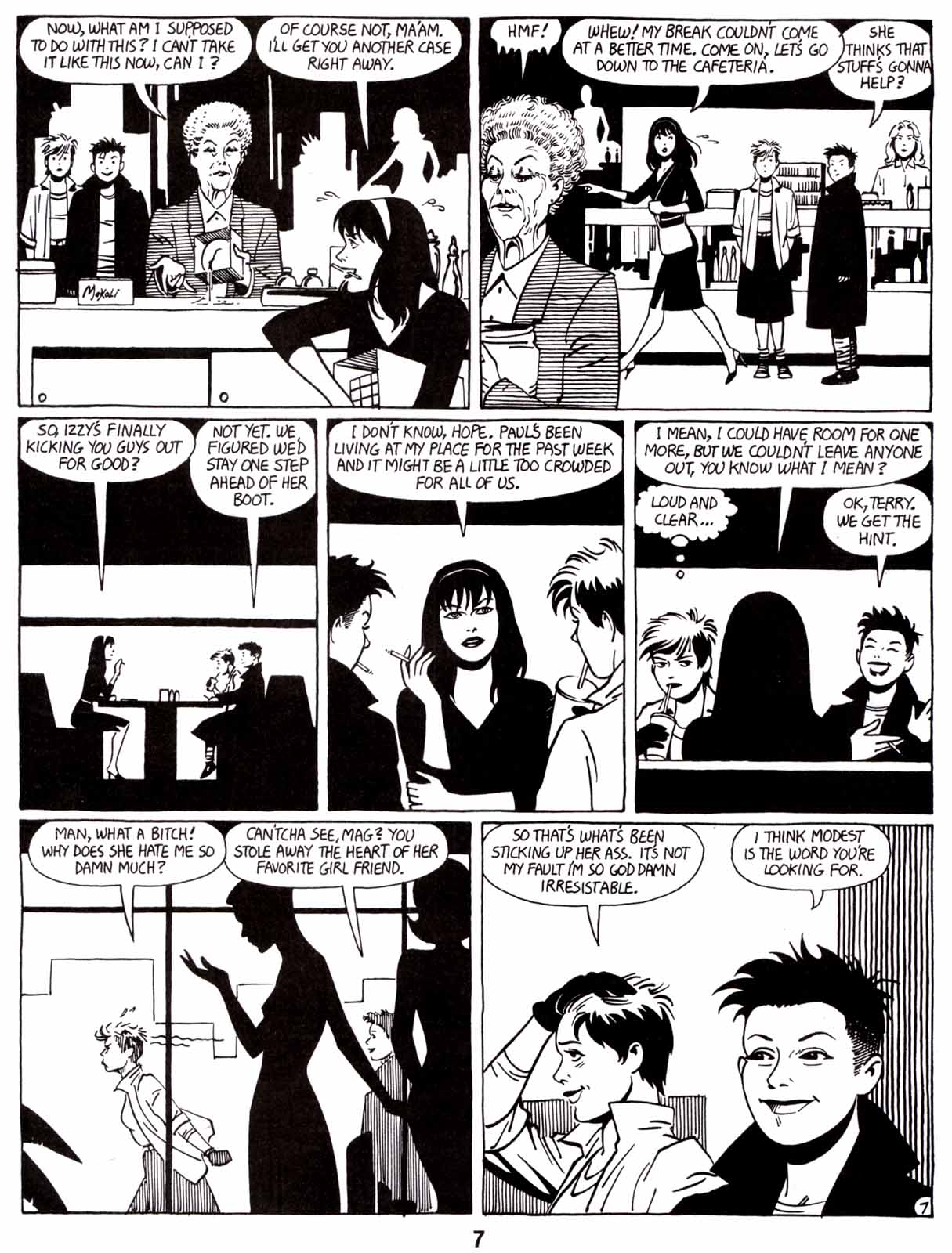 Read online Love and Rockets (1982) comic -  Issue #13 - 9