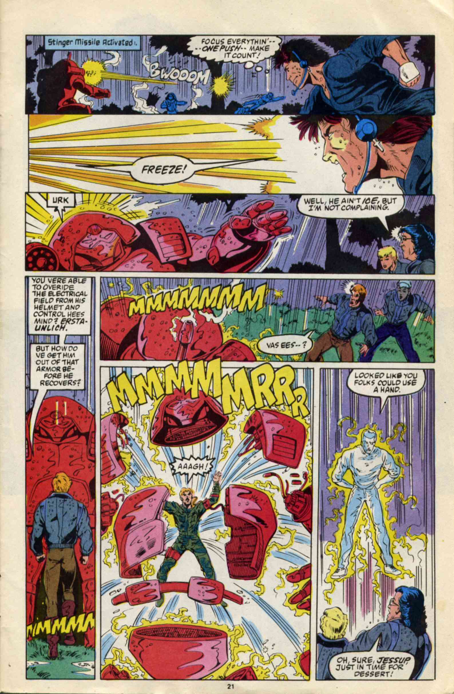 Read online Psi-Force comic -  Issue #21 - 22