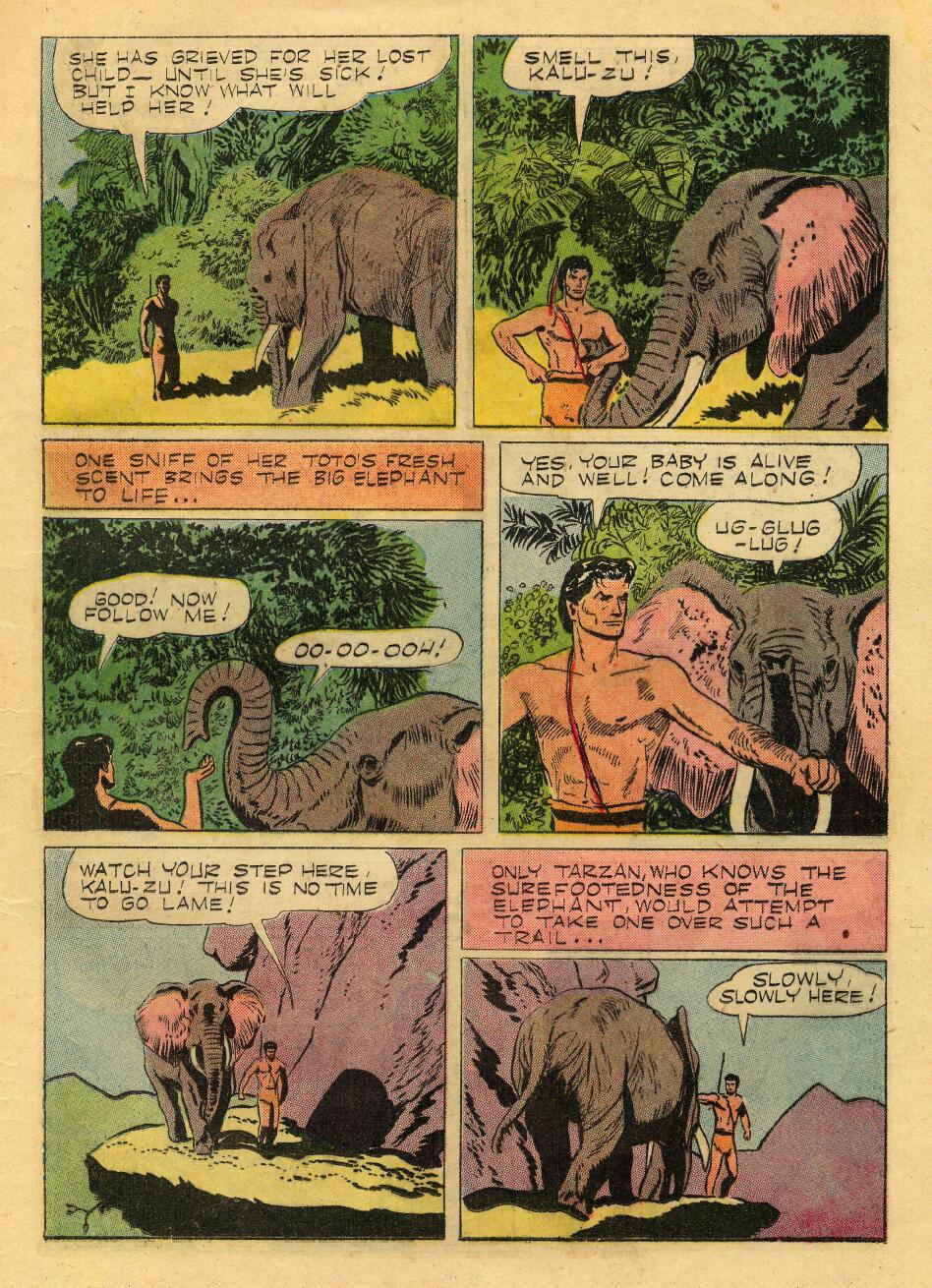 Read online Tarzan (1948) comic -  Issue #76 - 13